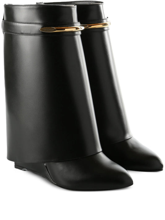 Shark Pinch ankle boots in leather