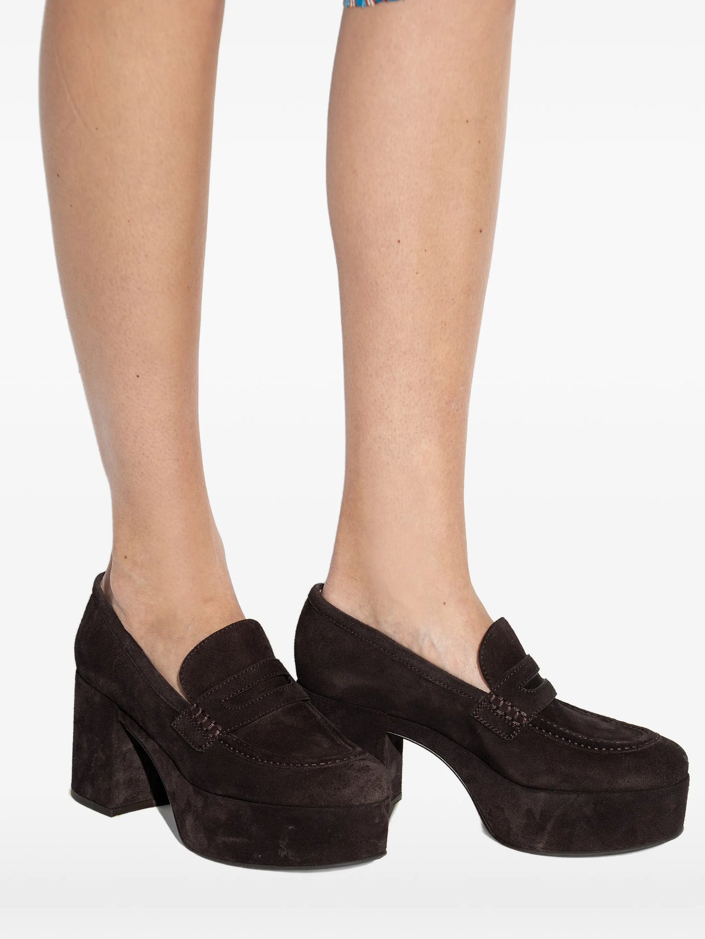 loafer-style platform pumps