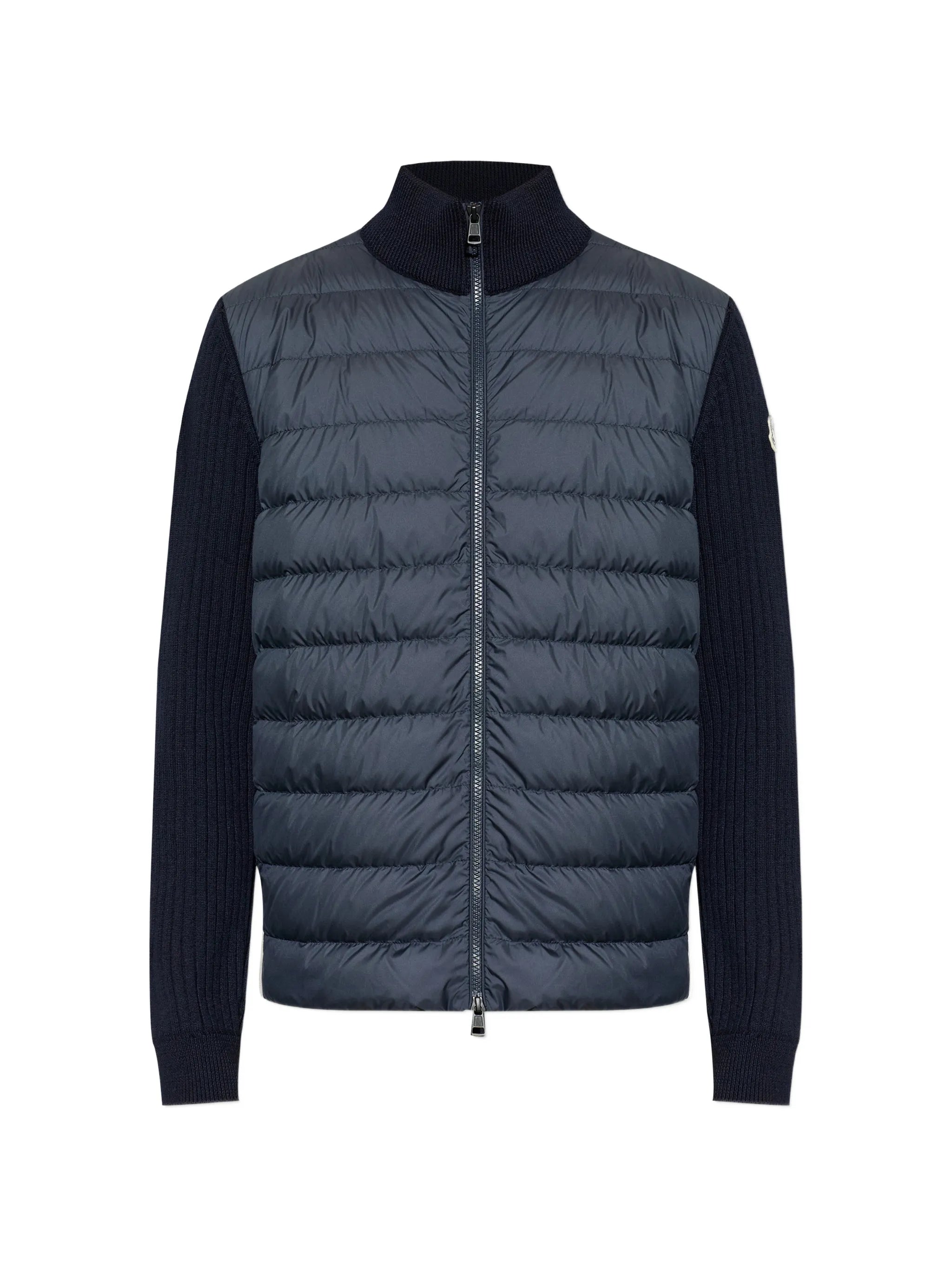 padded ribbed jacket