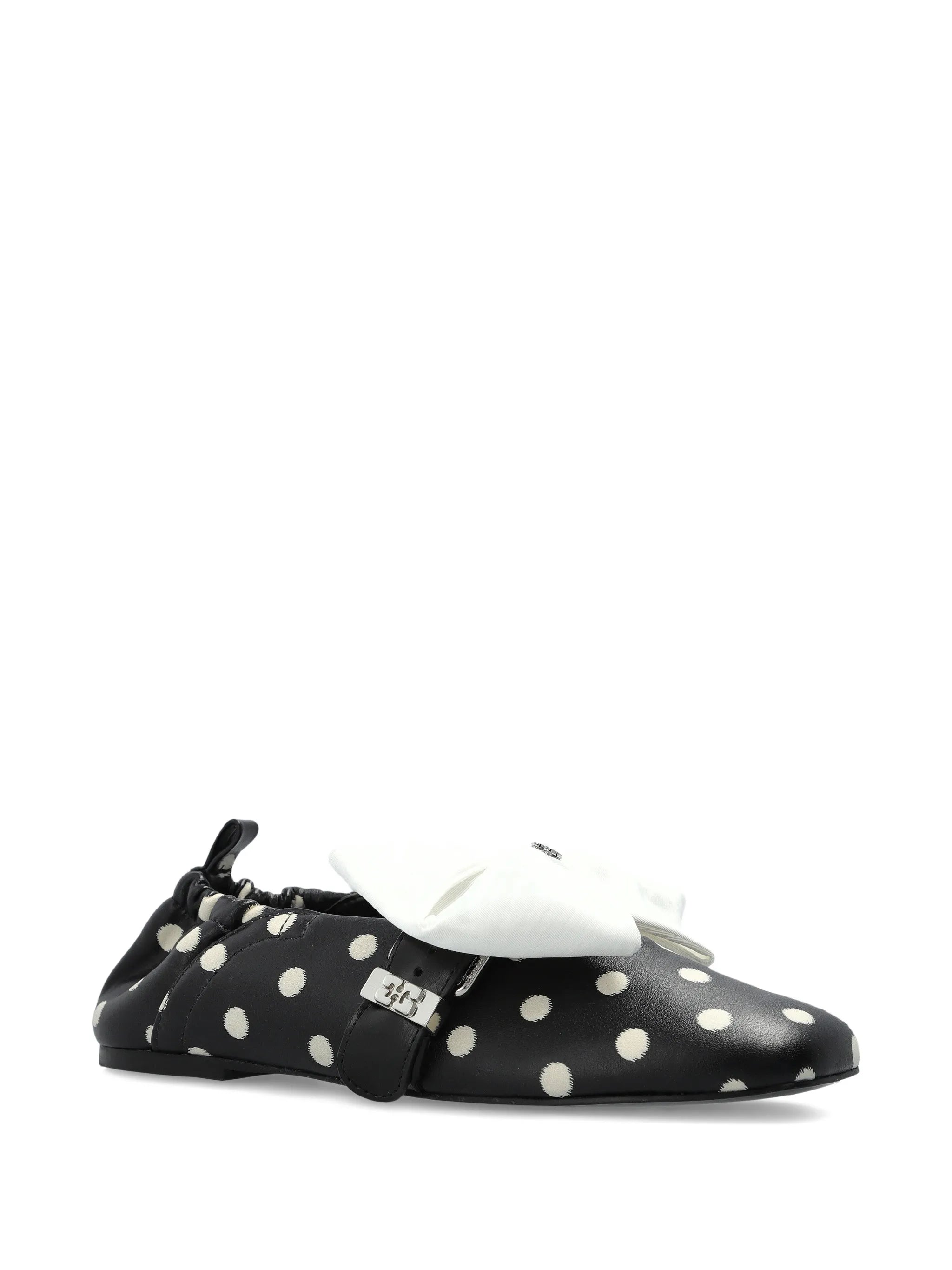 polka-dot ballerinas