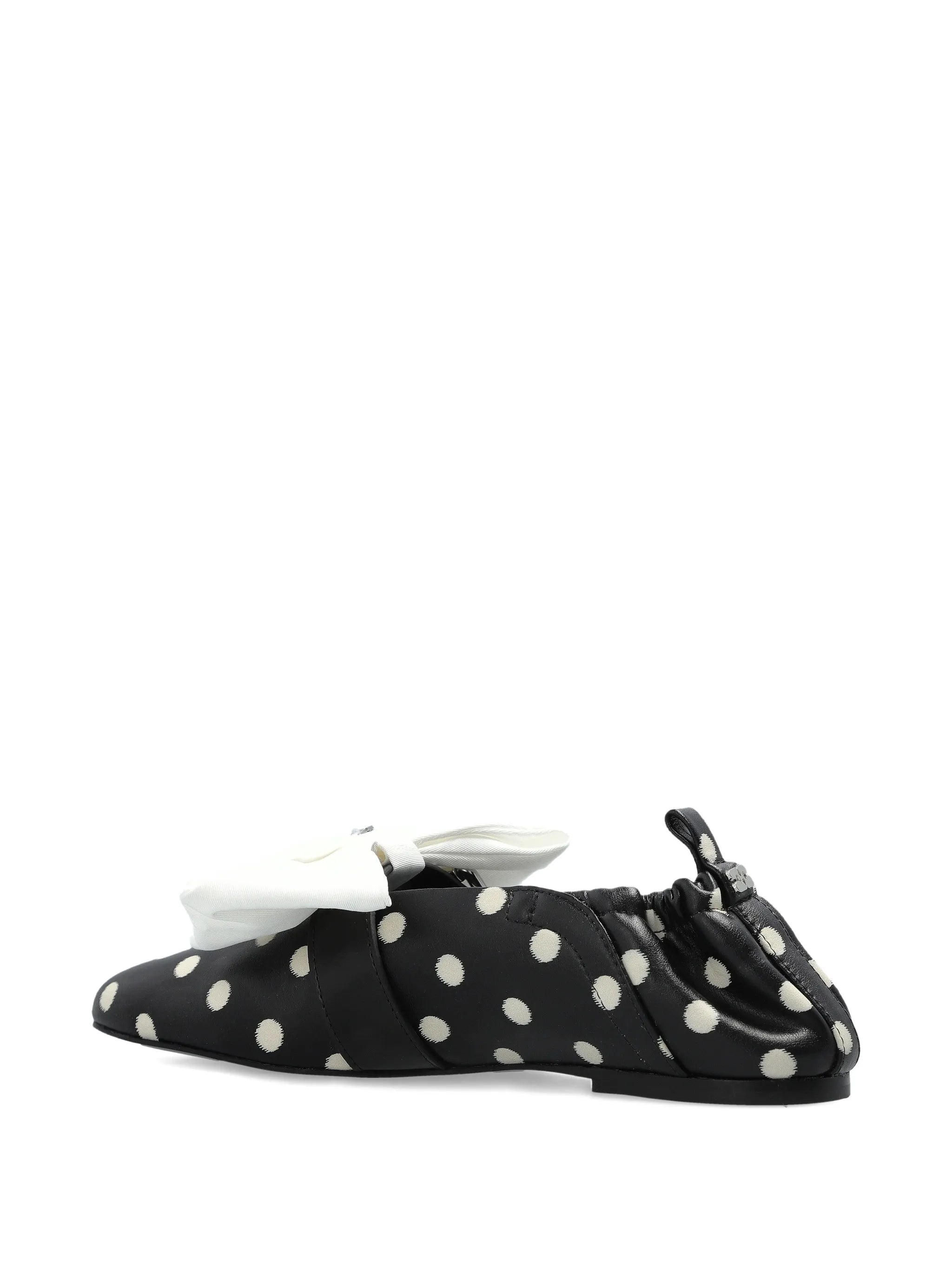 polka-dot ballerinas