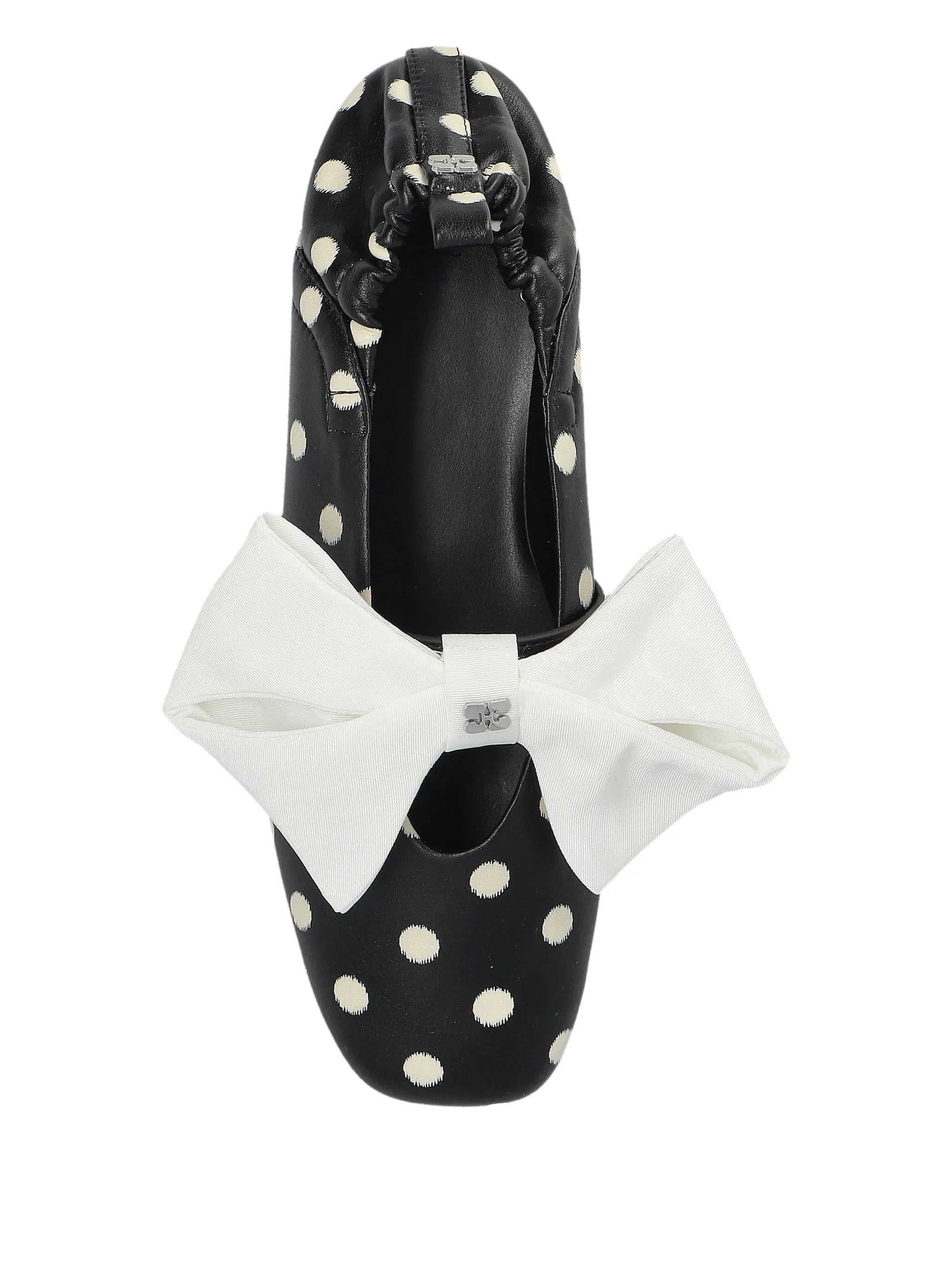 polka-dot ballerinas