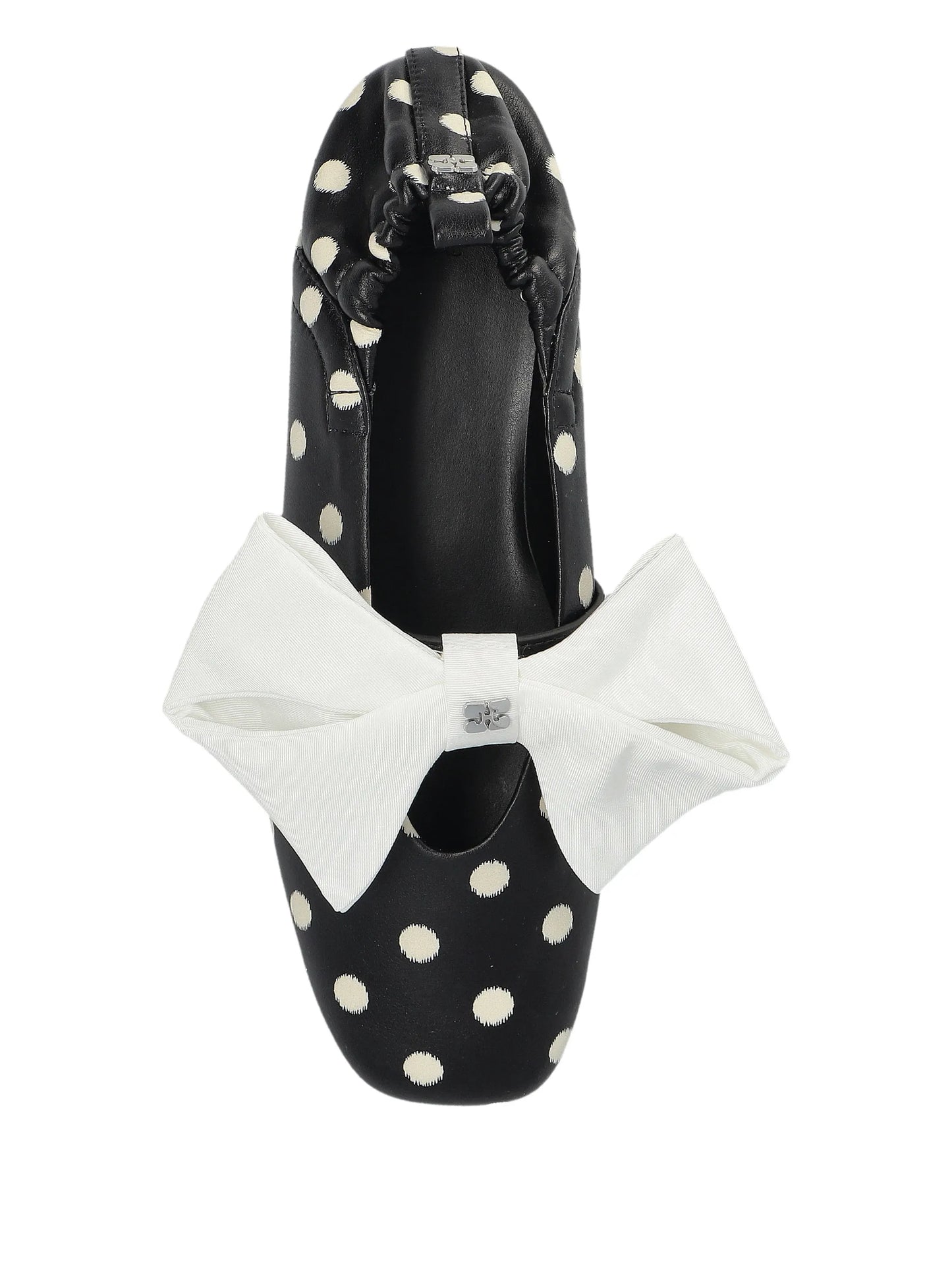polka-dot ballerinas
