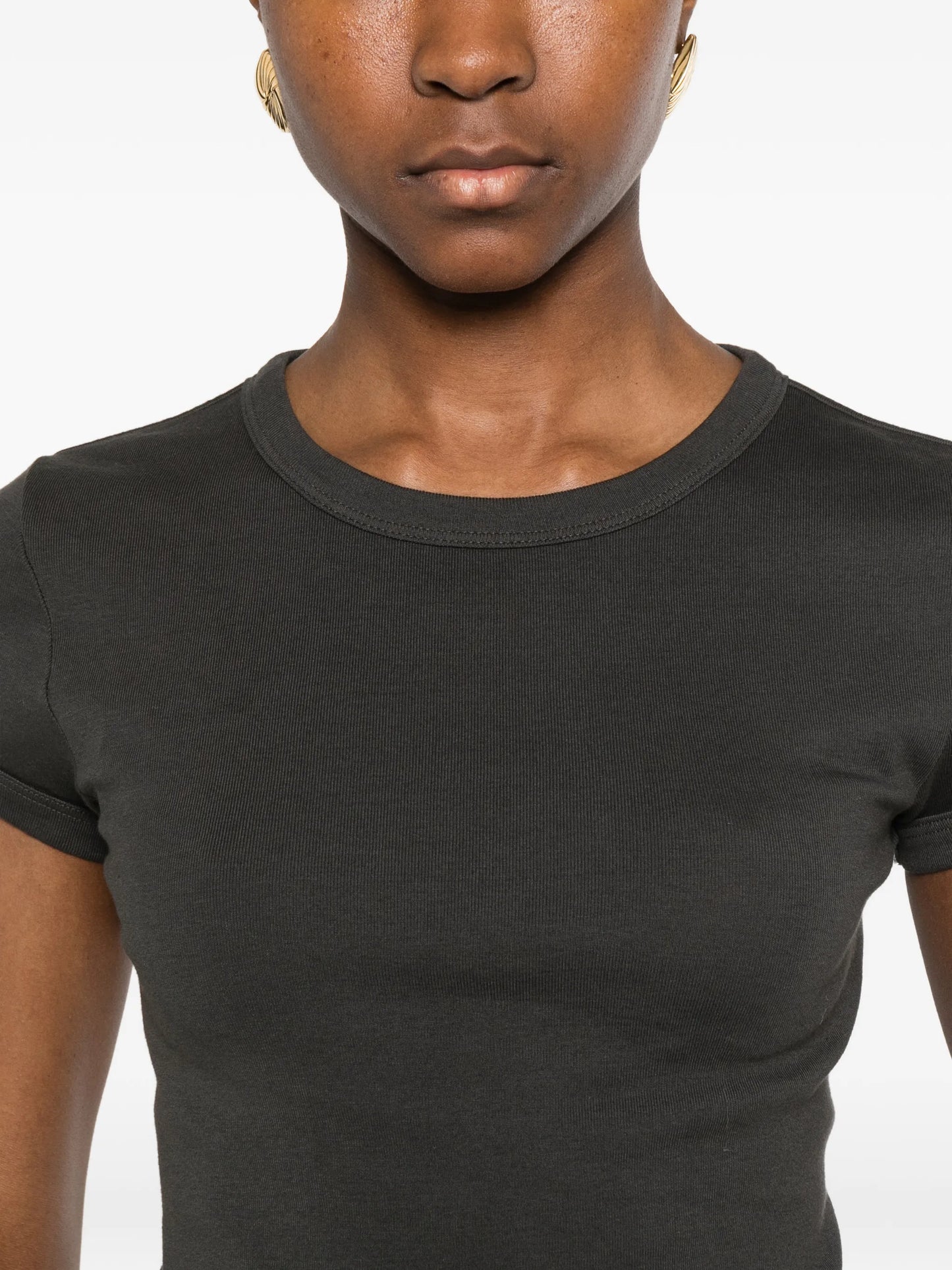 Supima Baby cropped cotton T-shirt