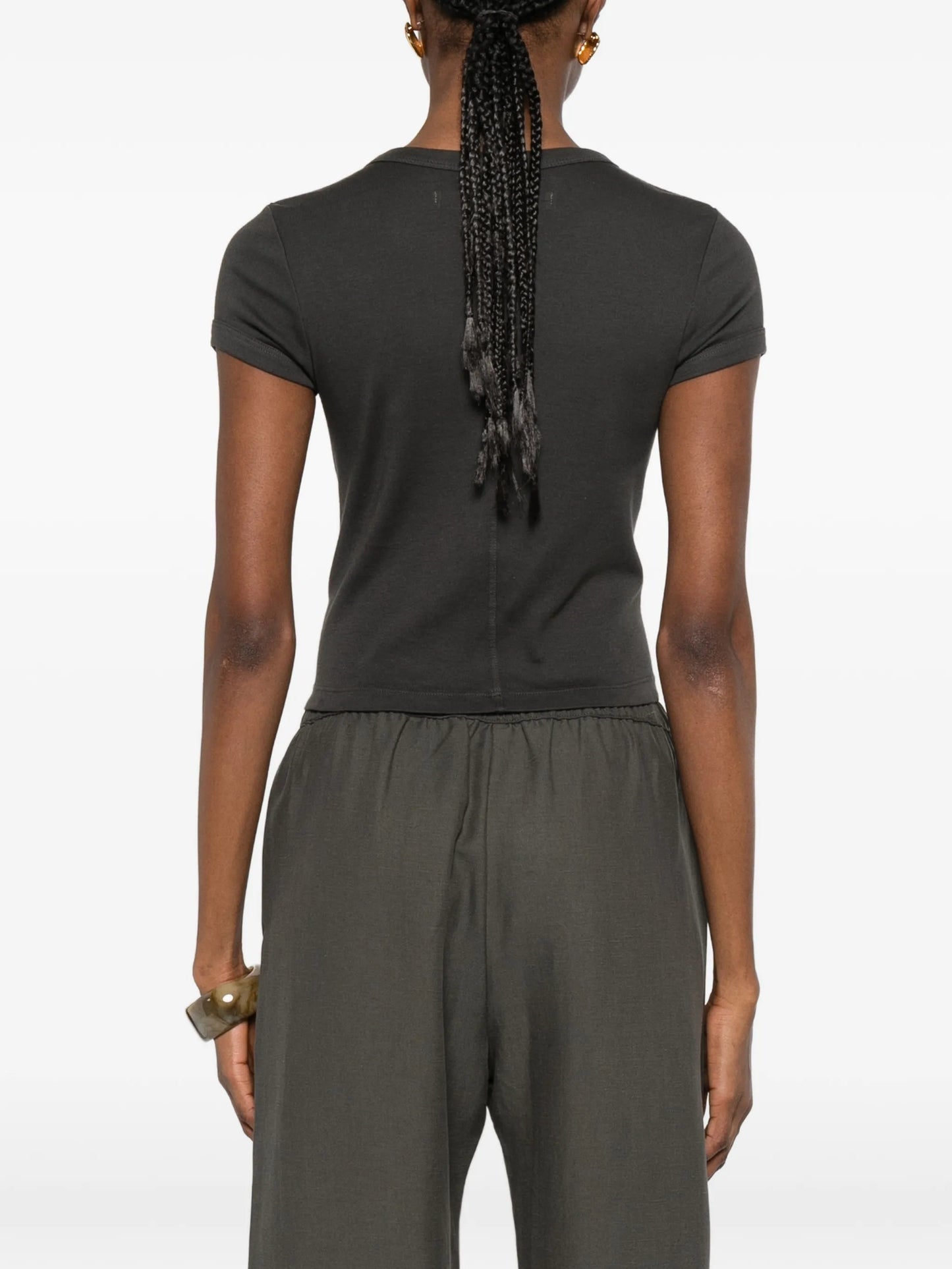 Supima Baby cropped cotton T-shirt