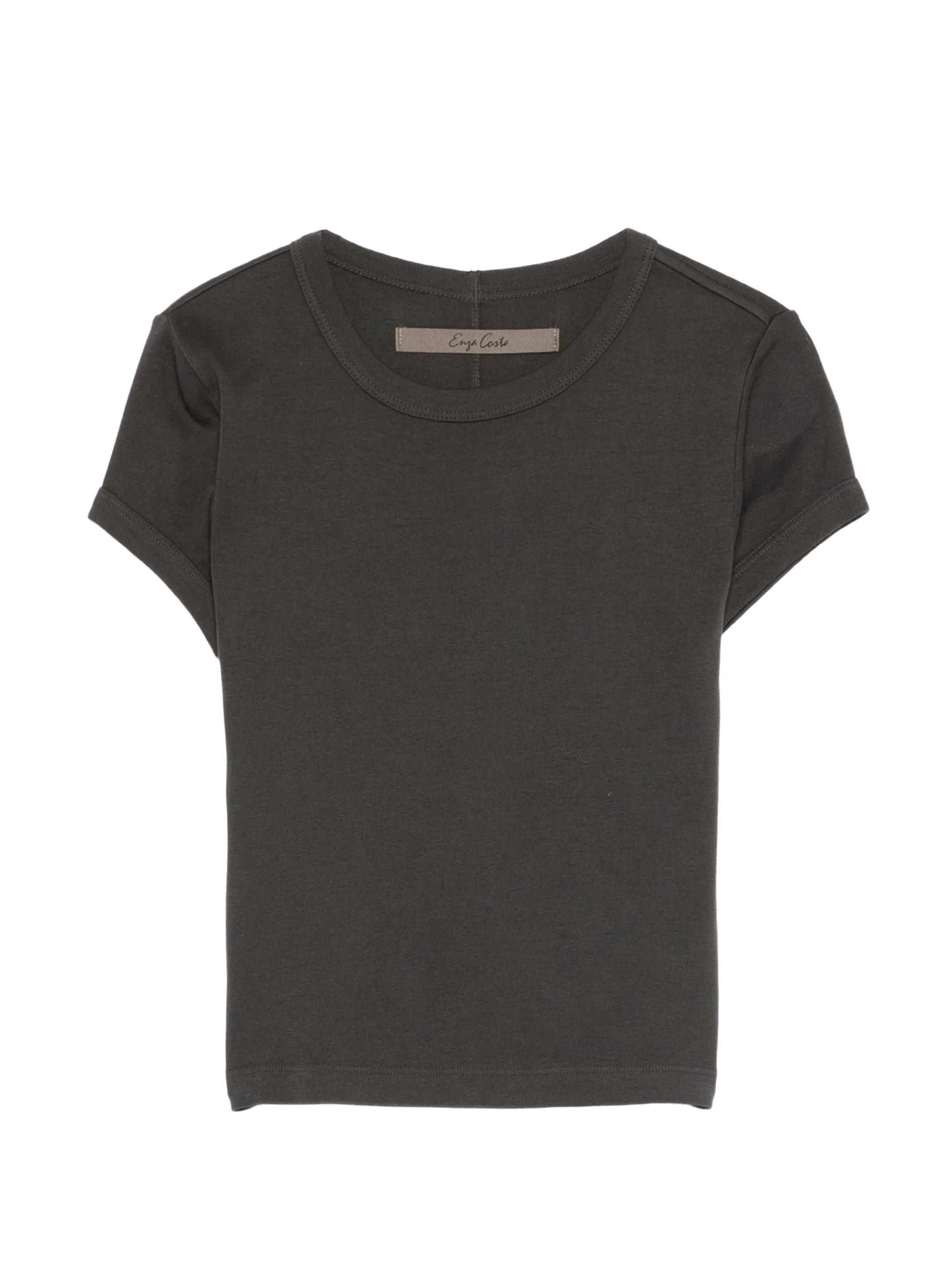 Supima Baby cropped cotton T-shirt
