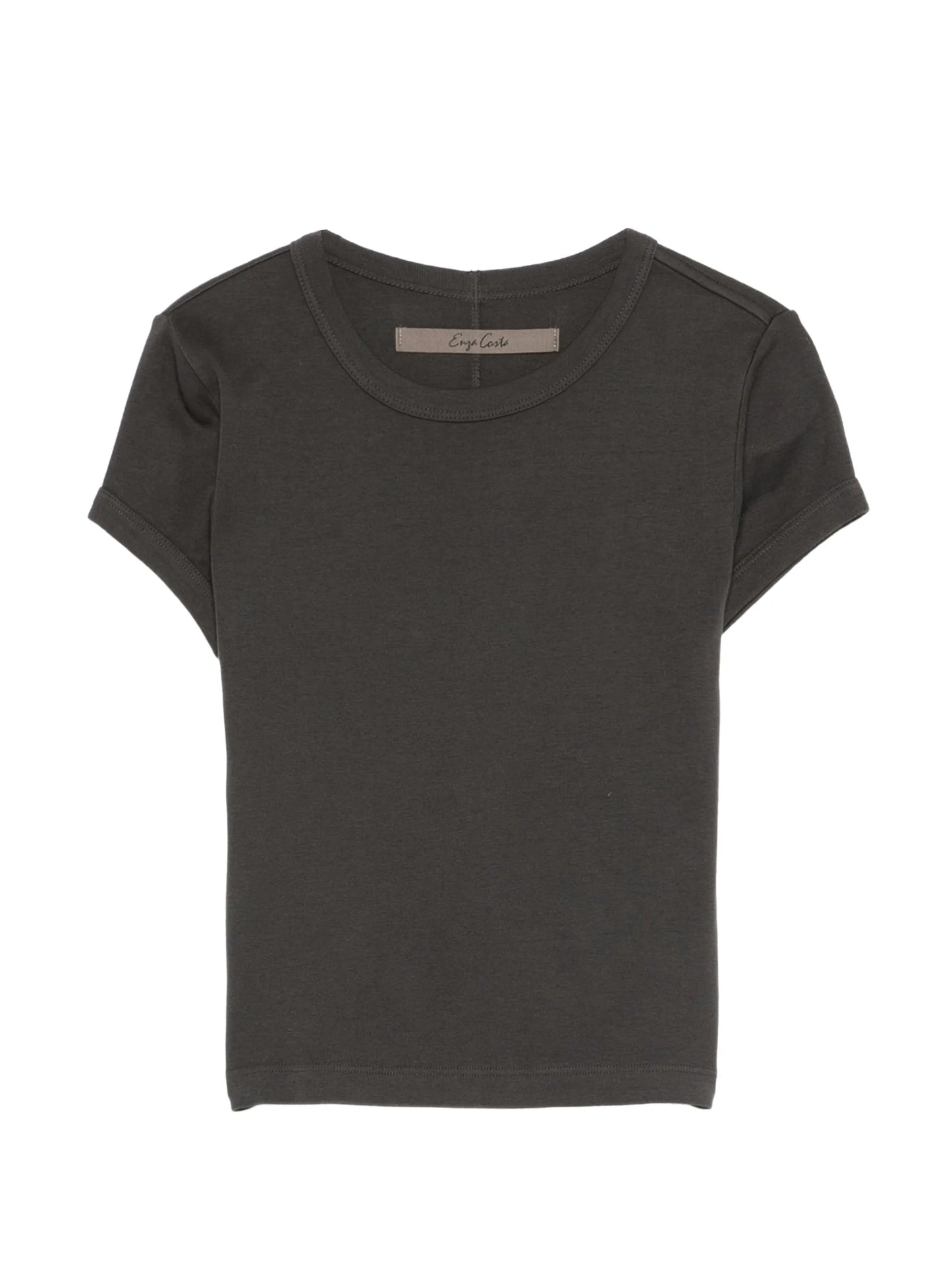 Supima Baby cropped cotton T-shirt