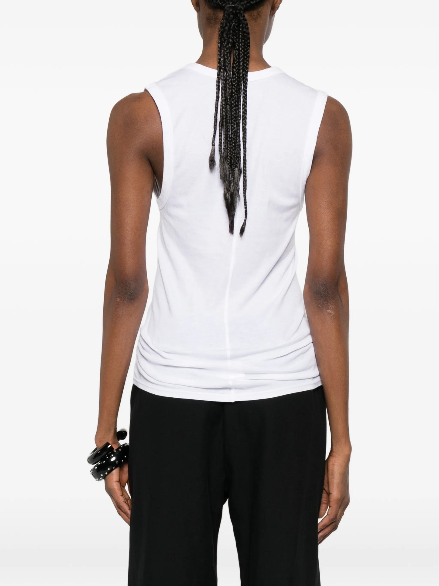 scoop-neck tank top