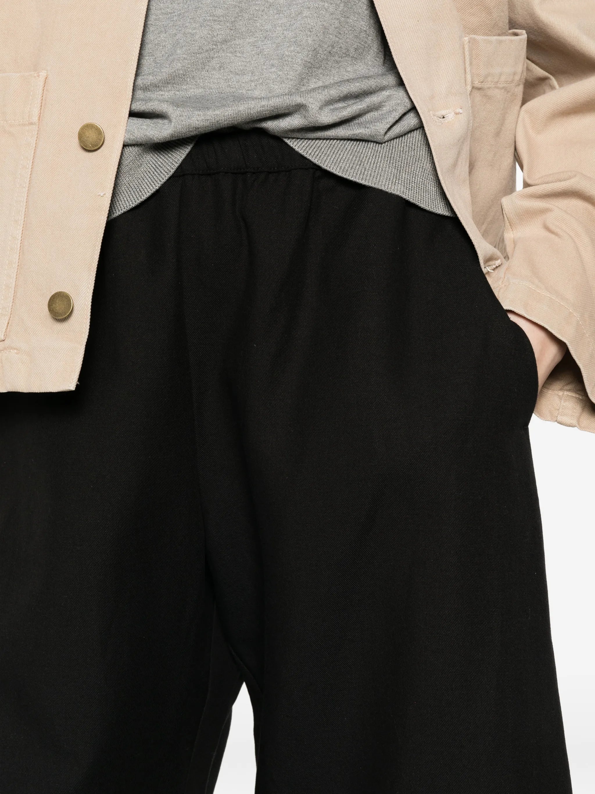 twill bermuda shorts