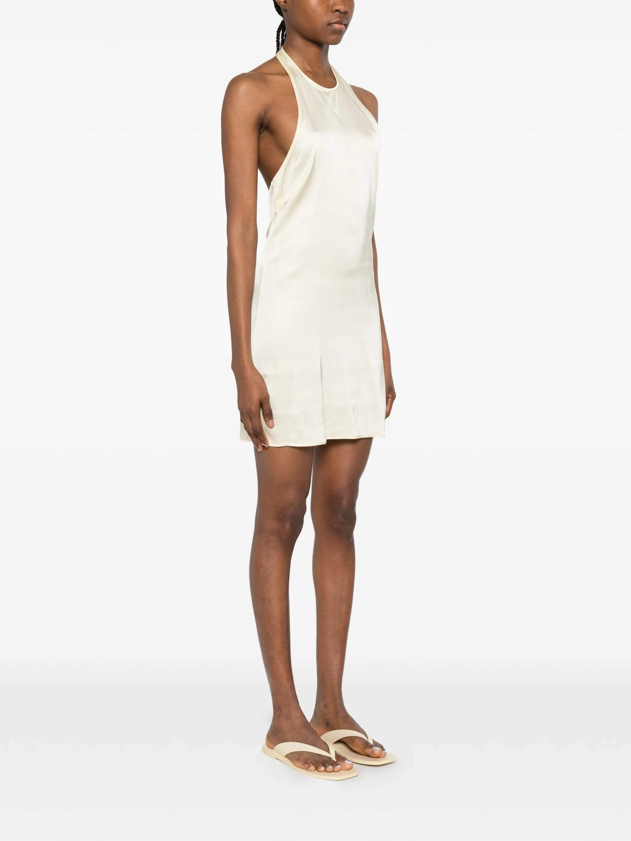 sleeveless mini dress