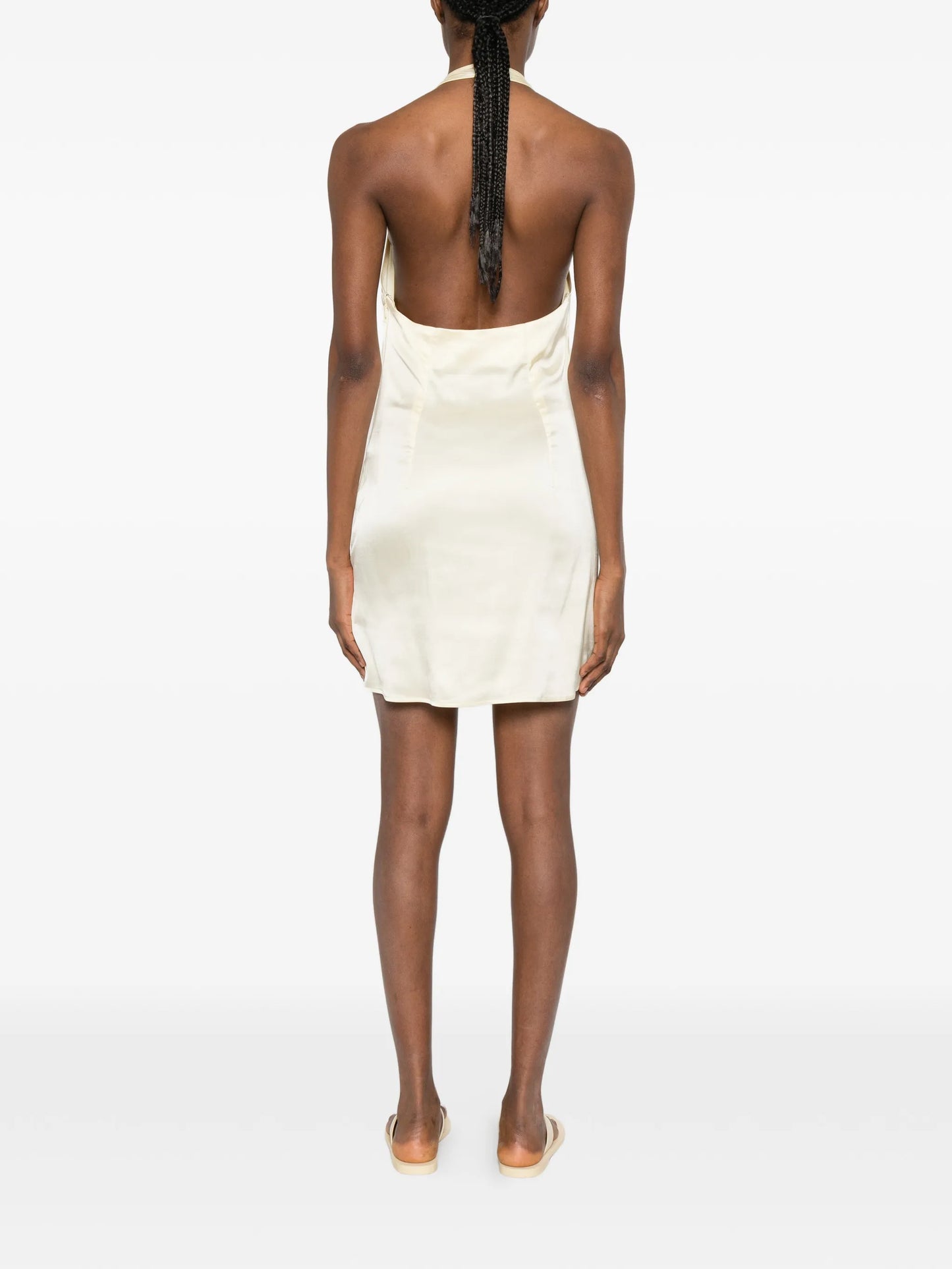 sleeveless mini dress