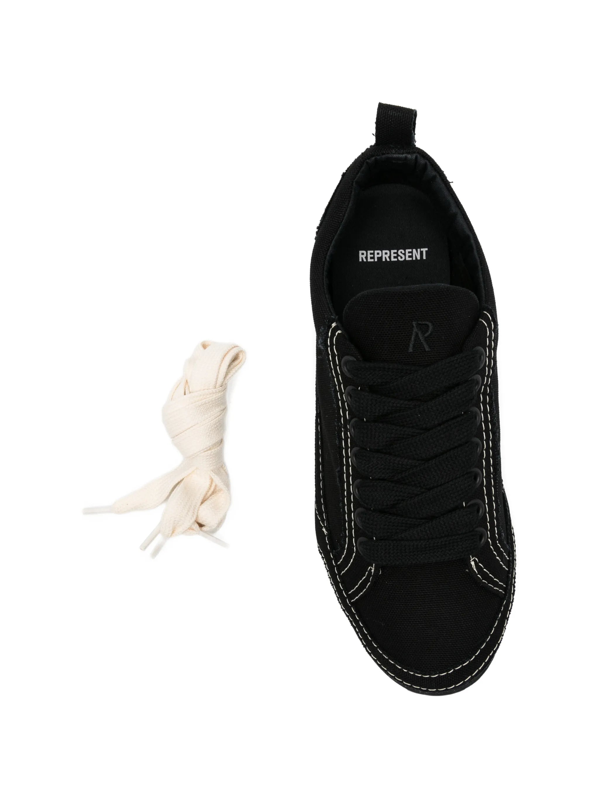 canvas Alpha wrap sneakers
