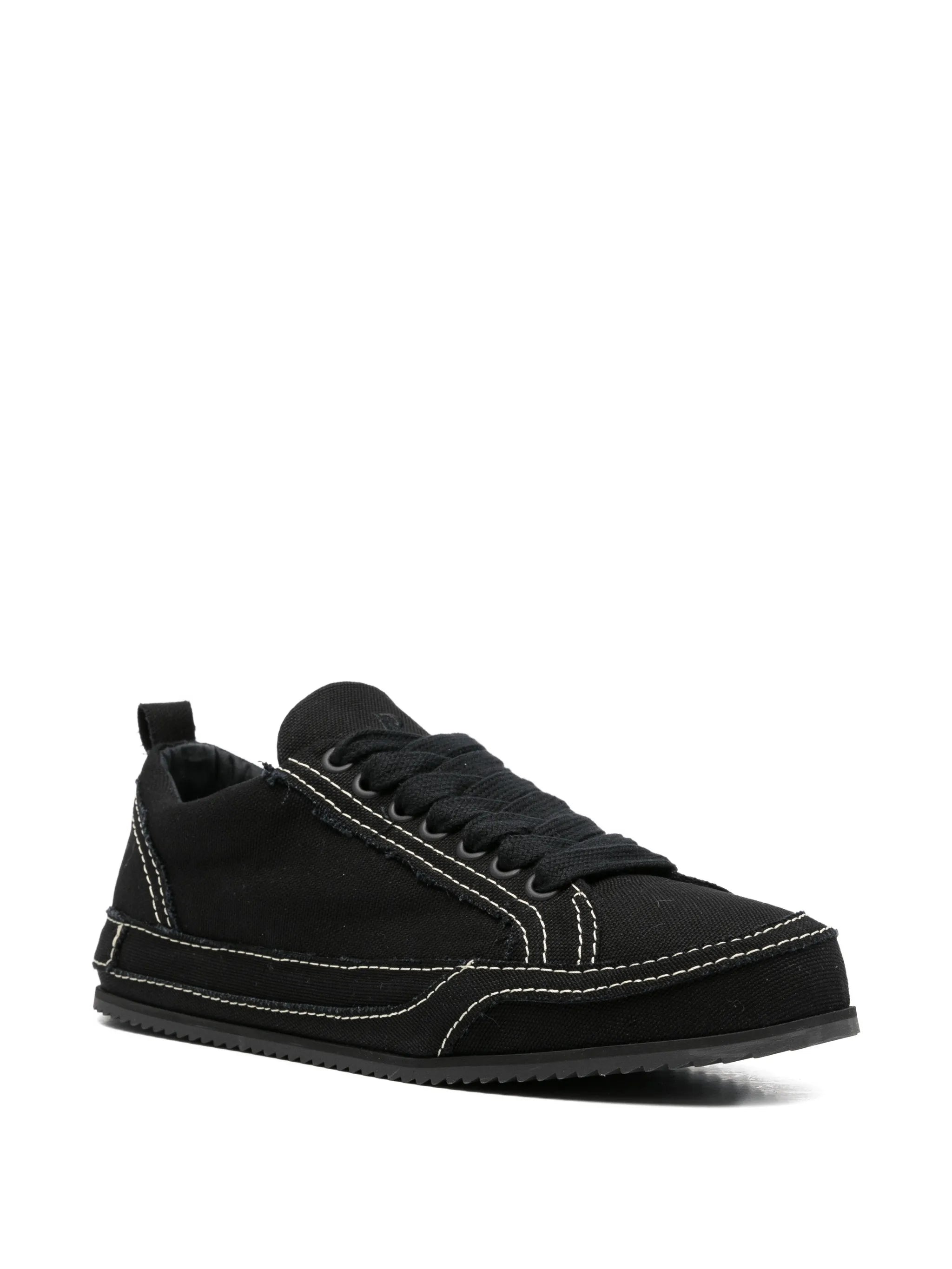 canvas Alpha wrap sneakers