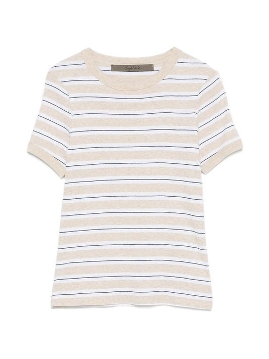 striped cotton T-shirt