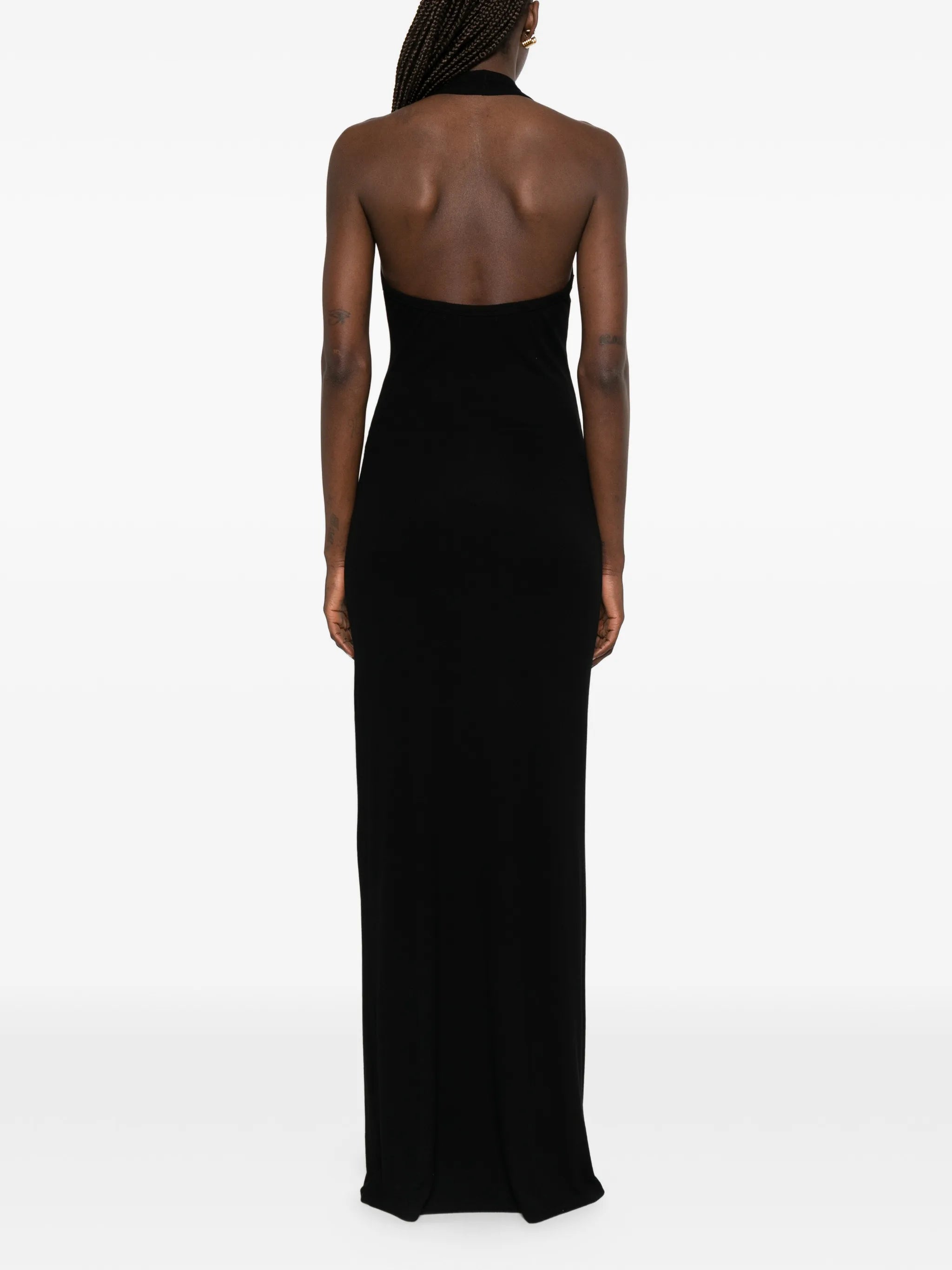 ribbed maxi dress
