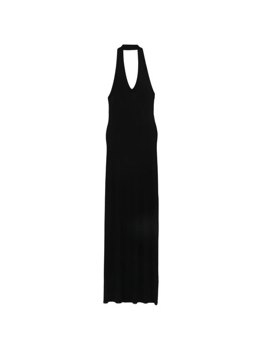 ribbed maxi dress