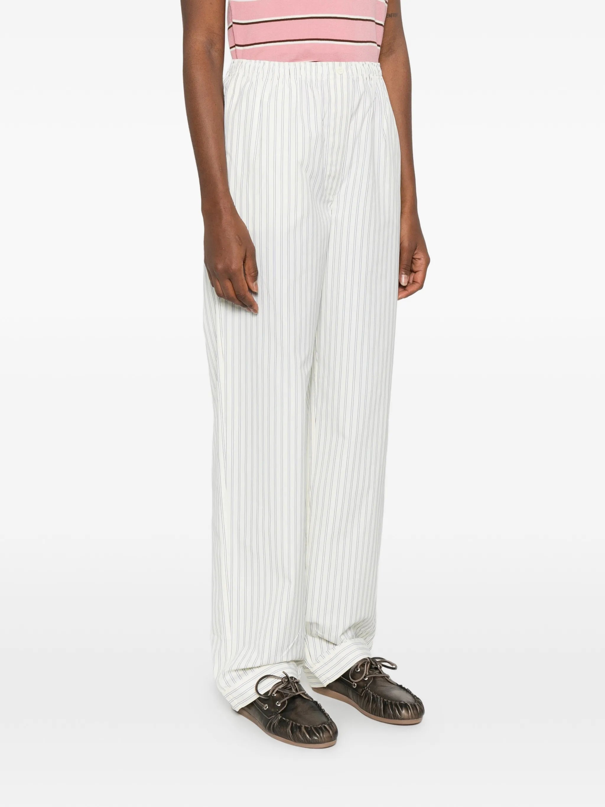 striped trousers