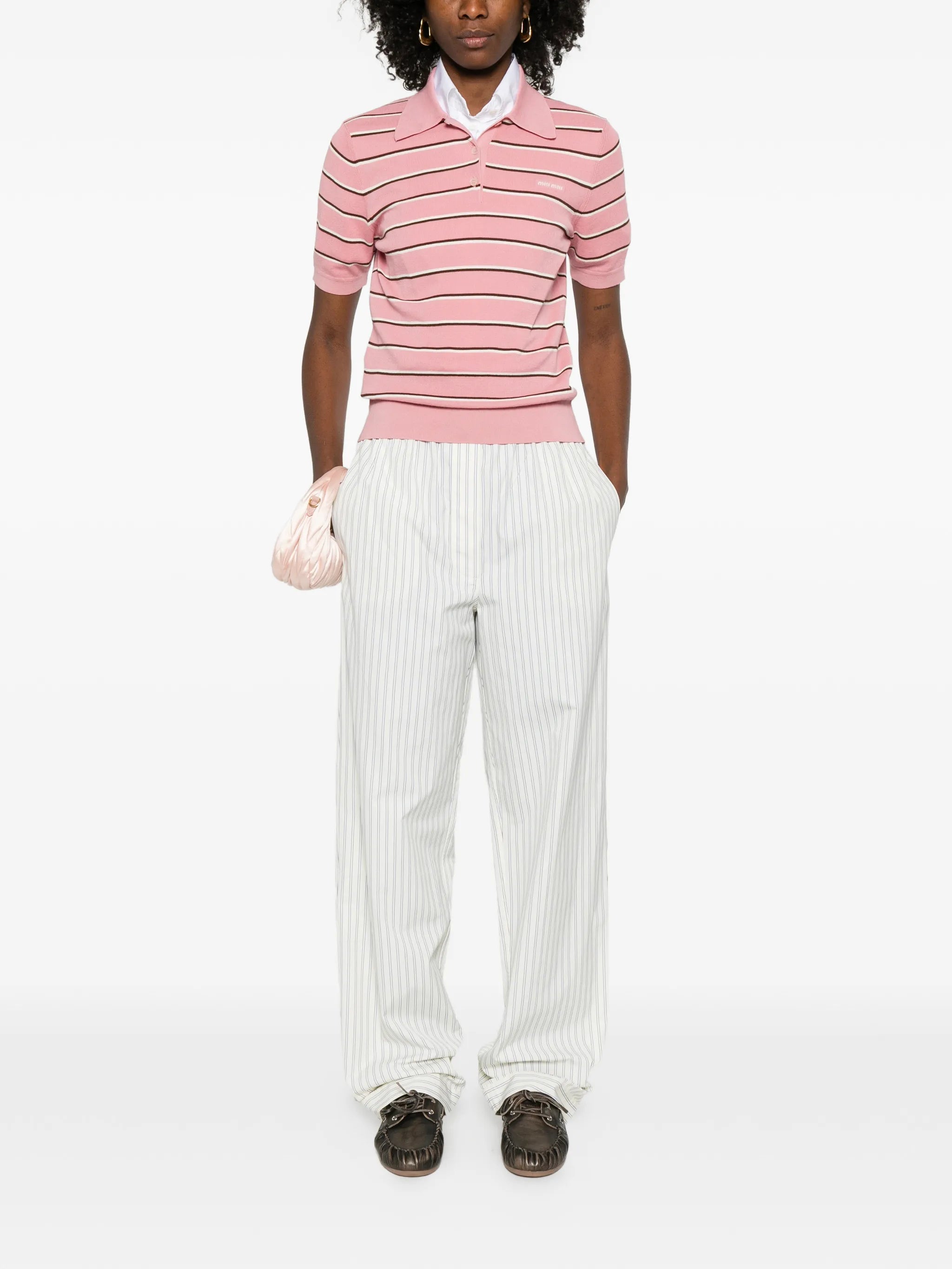 striped trousers