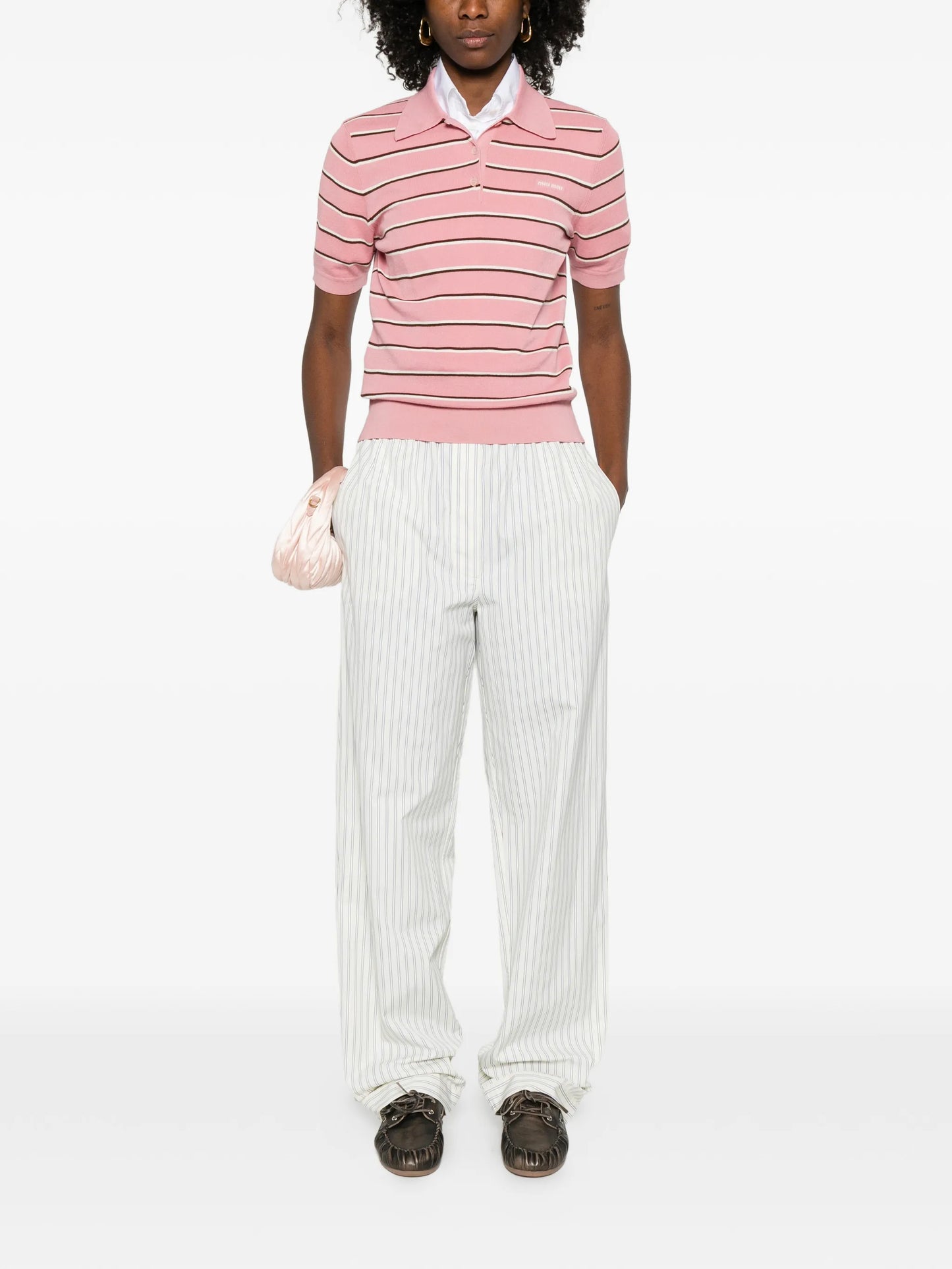 striped trousers