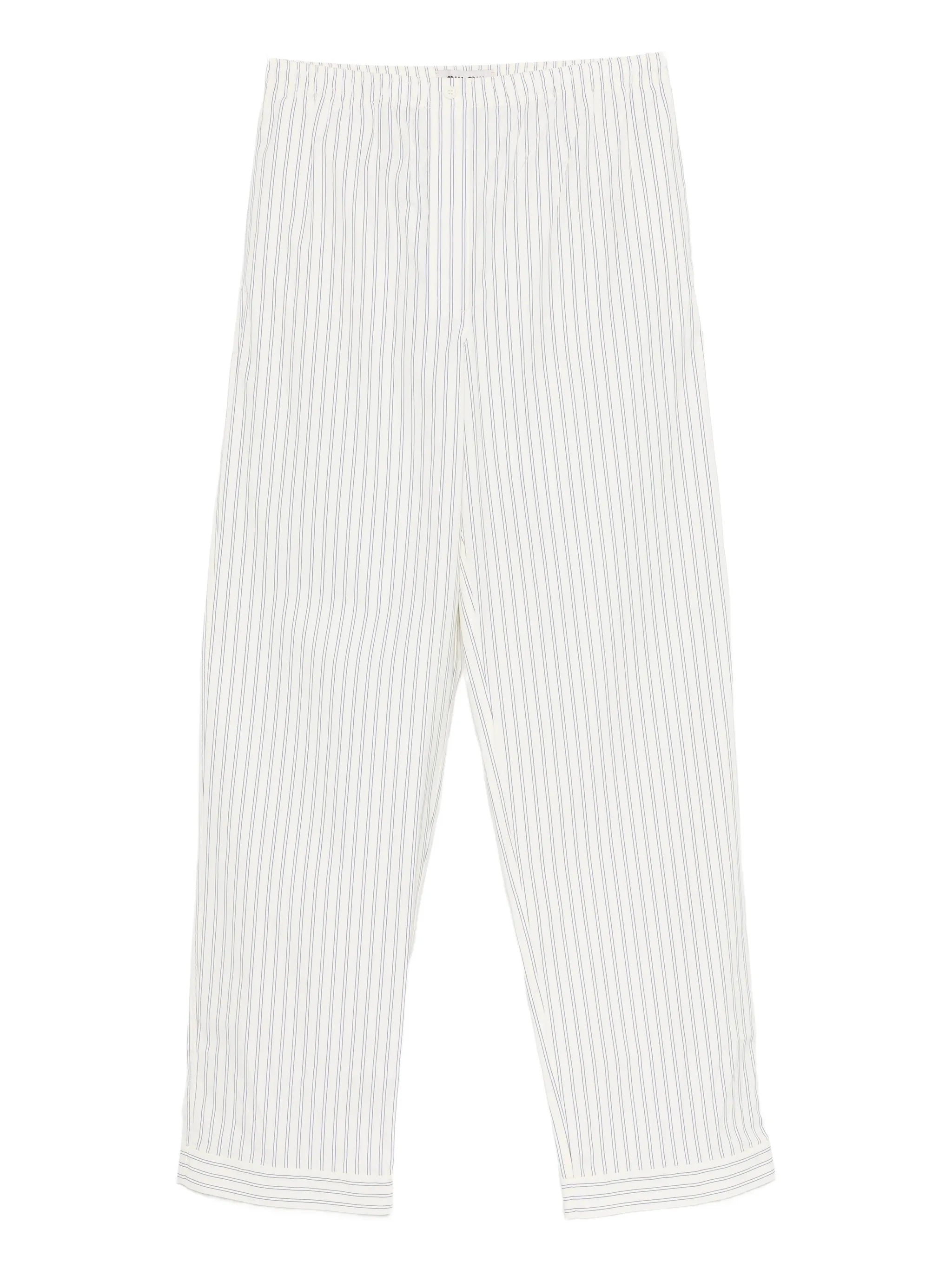 striped trousers