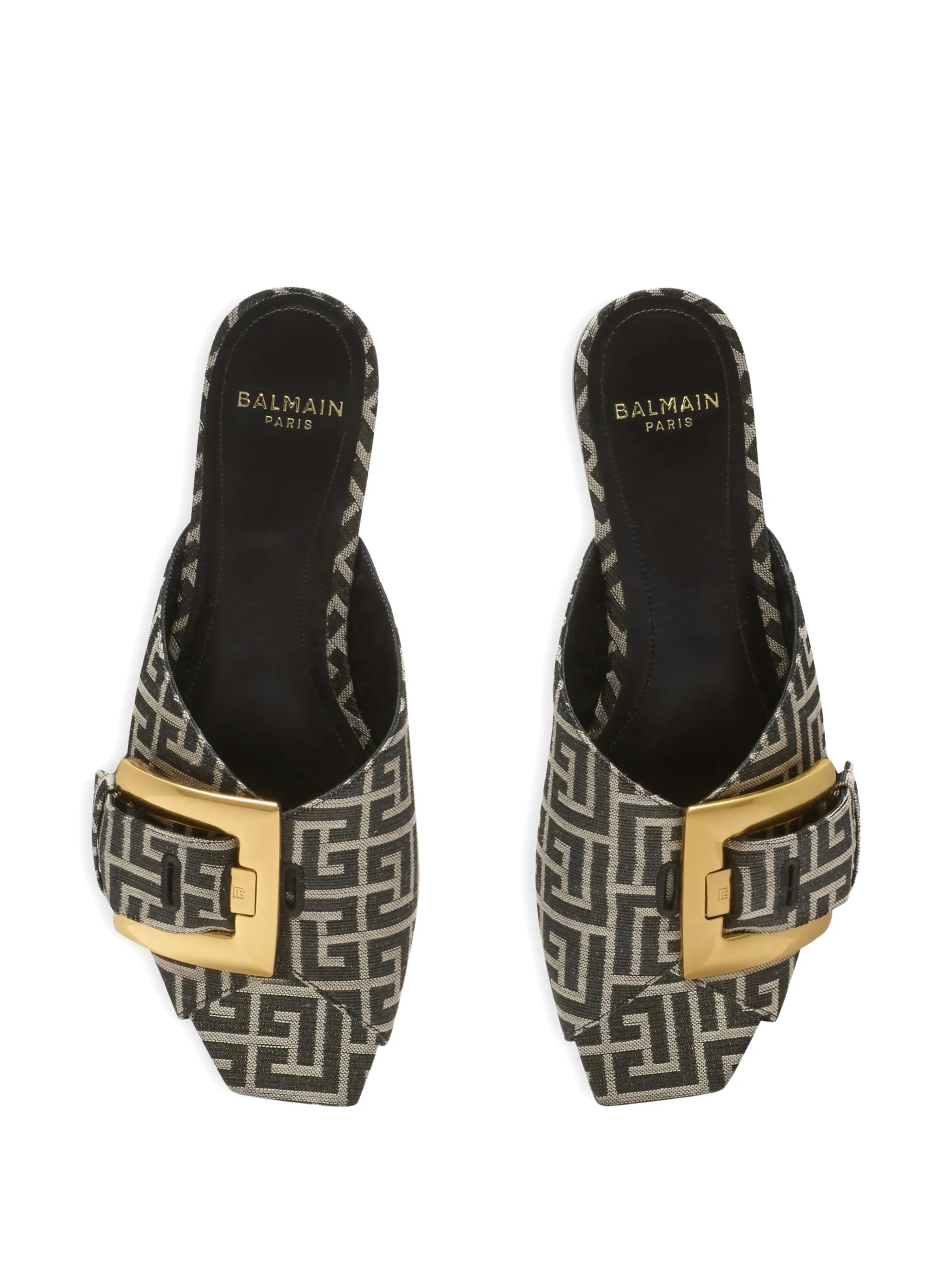 Anthem monogram-pattern sandals