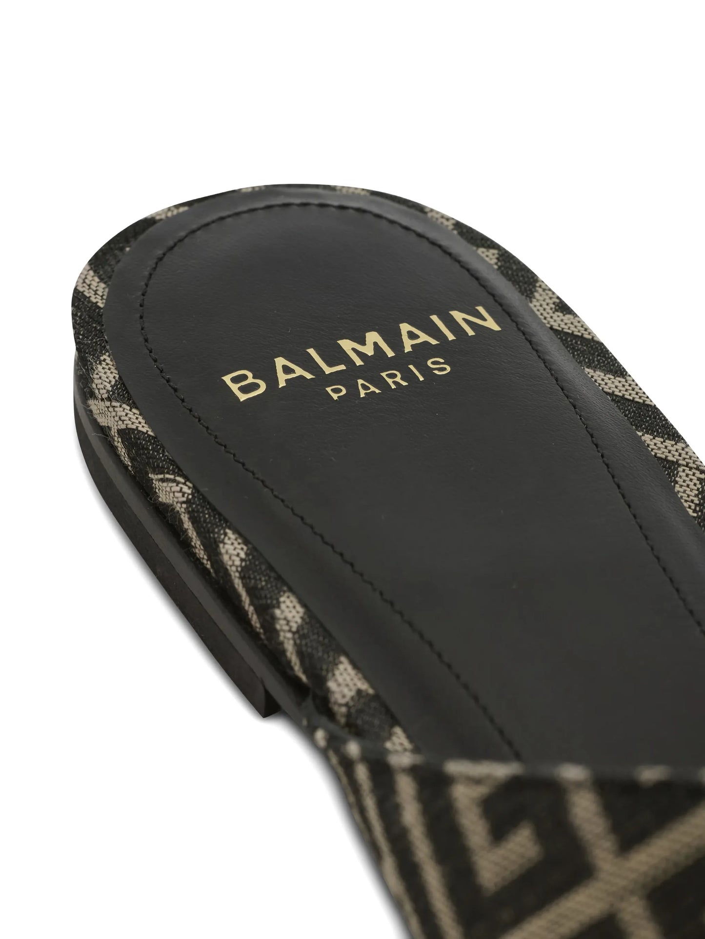 Anthem monogram-pattern sandals