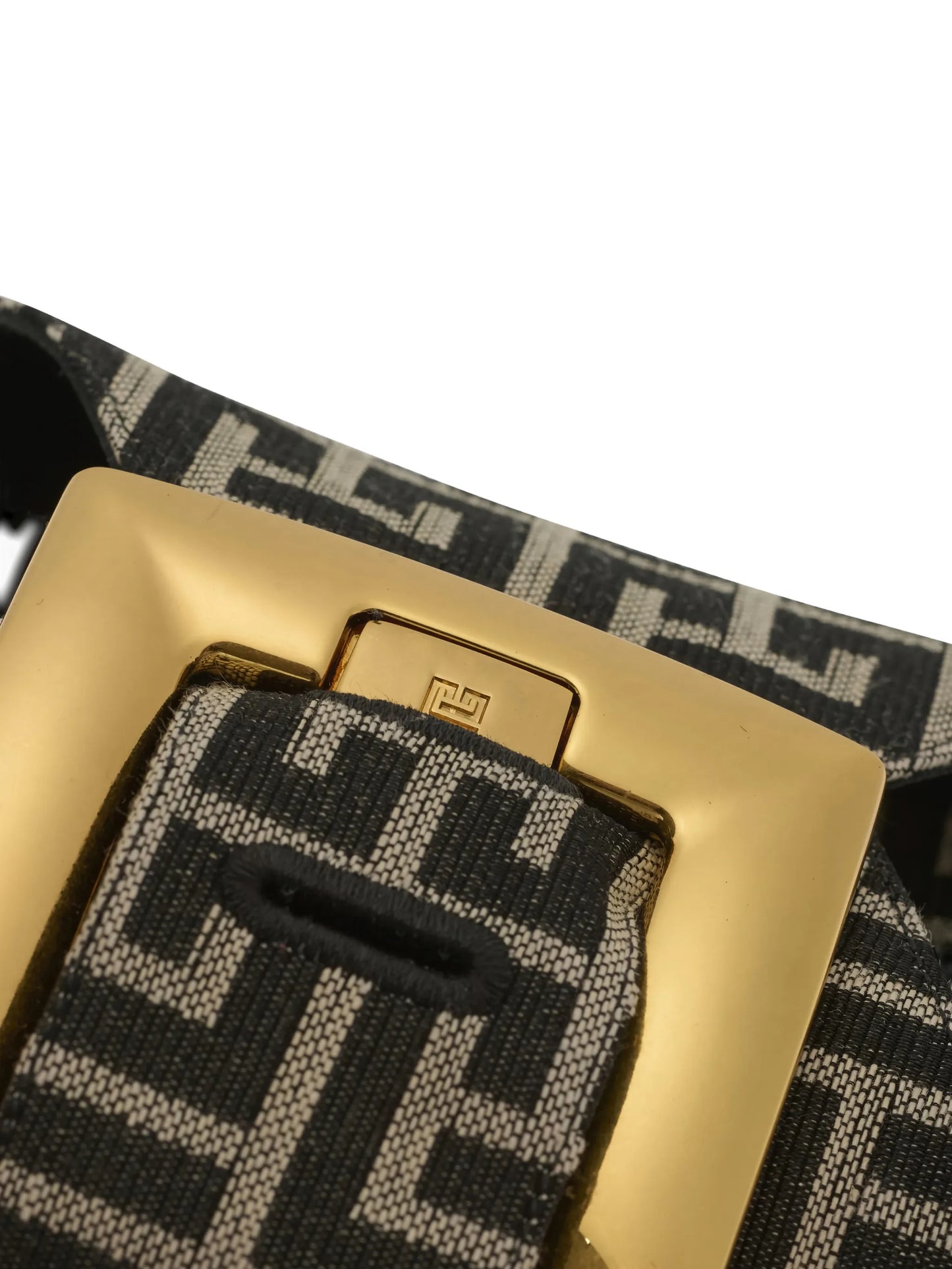 Anthem monogram-pattern sandals