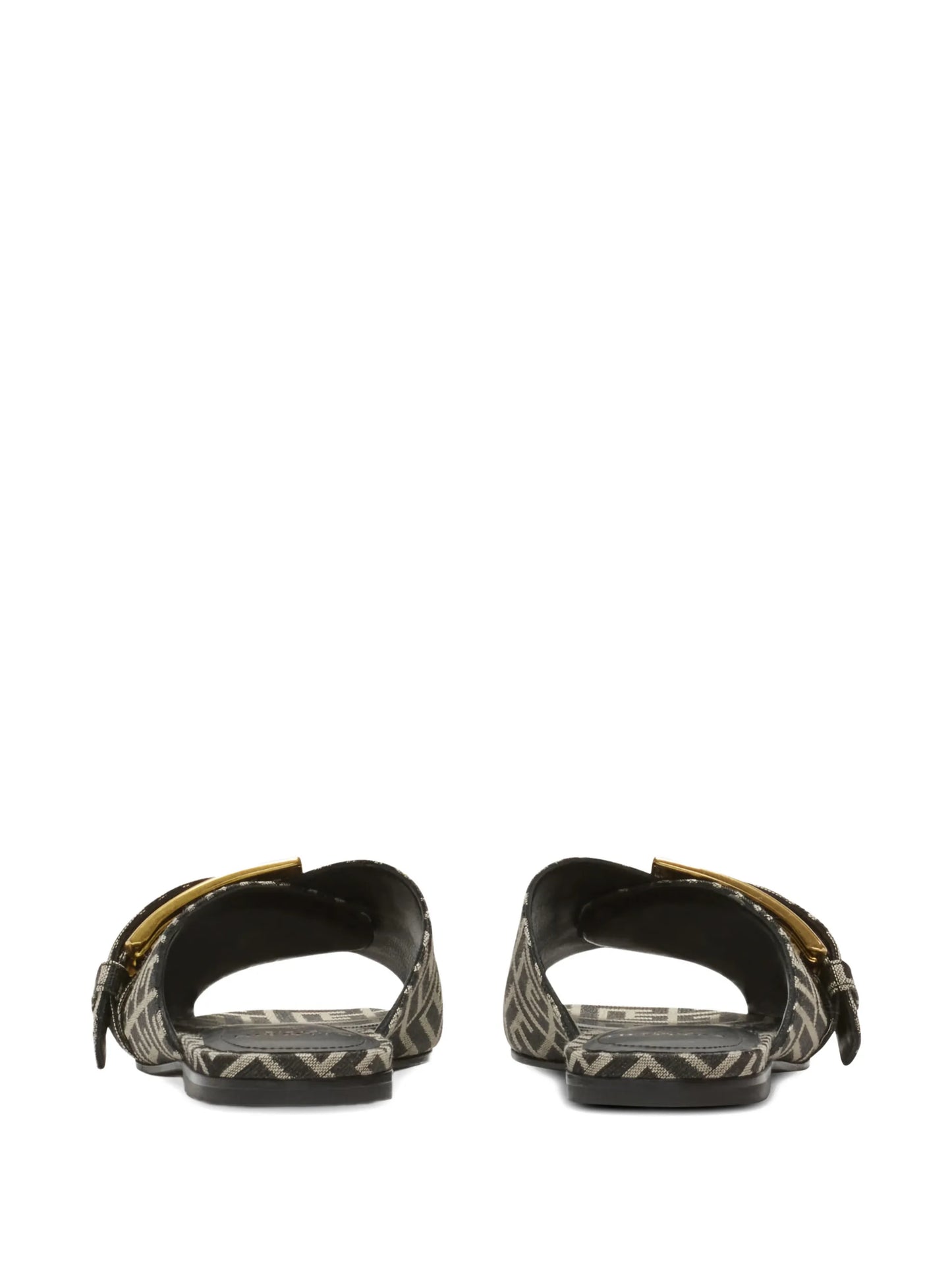 Anthem monogram-pattern sandals