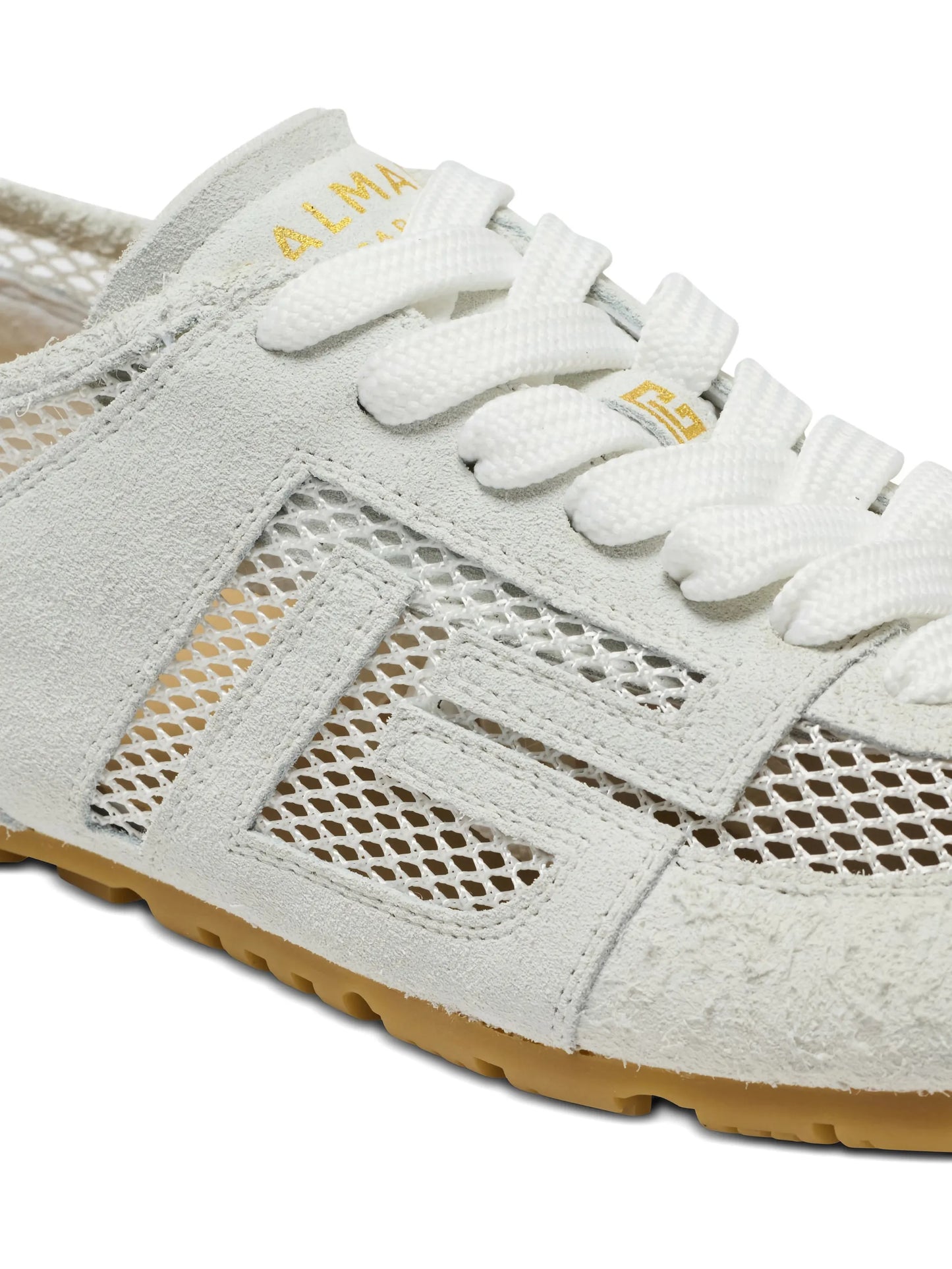 Racer 45 trainers in calfskin, suede and nylon