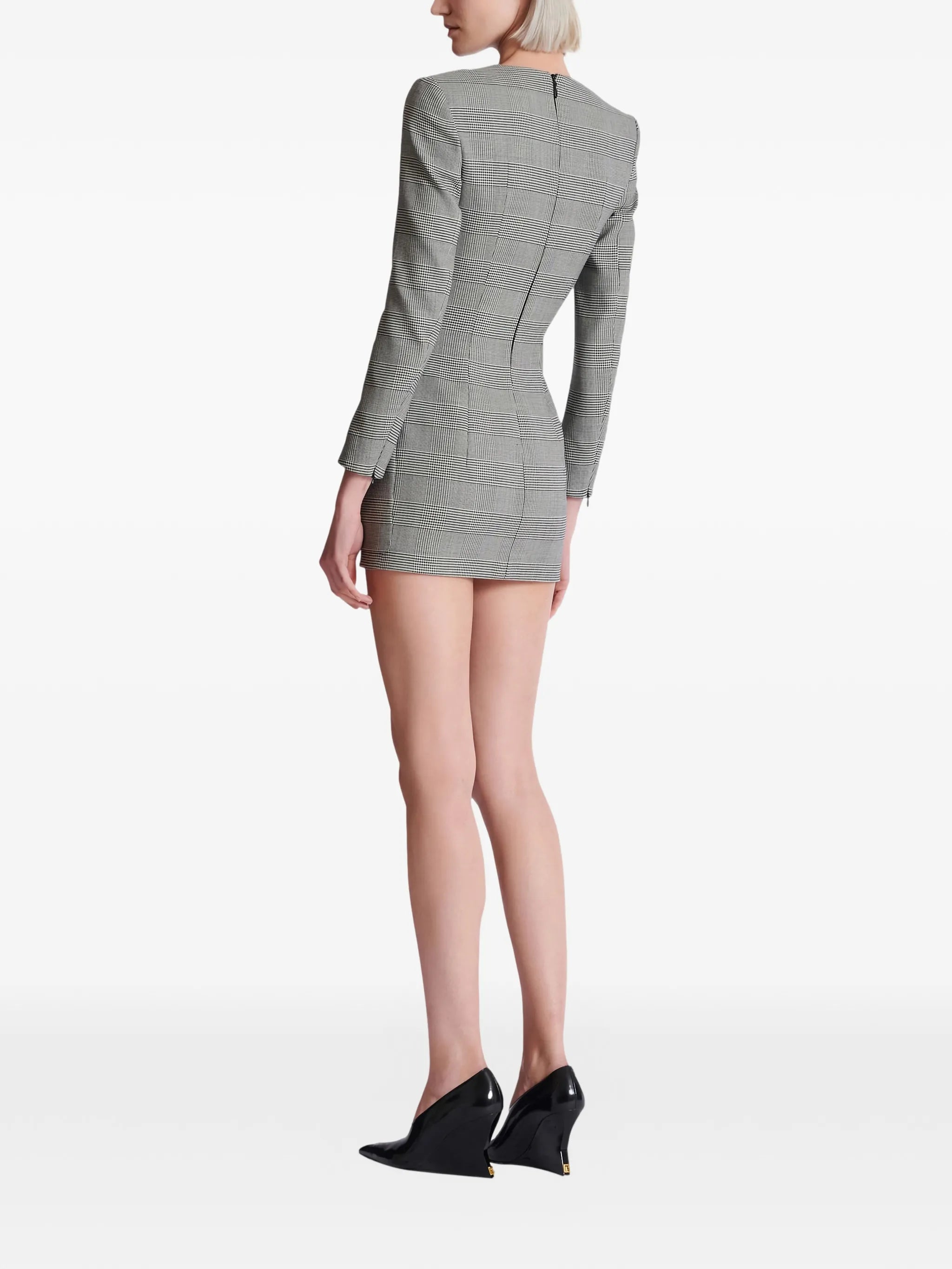 Prince of Wales-check dress