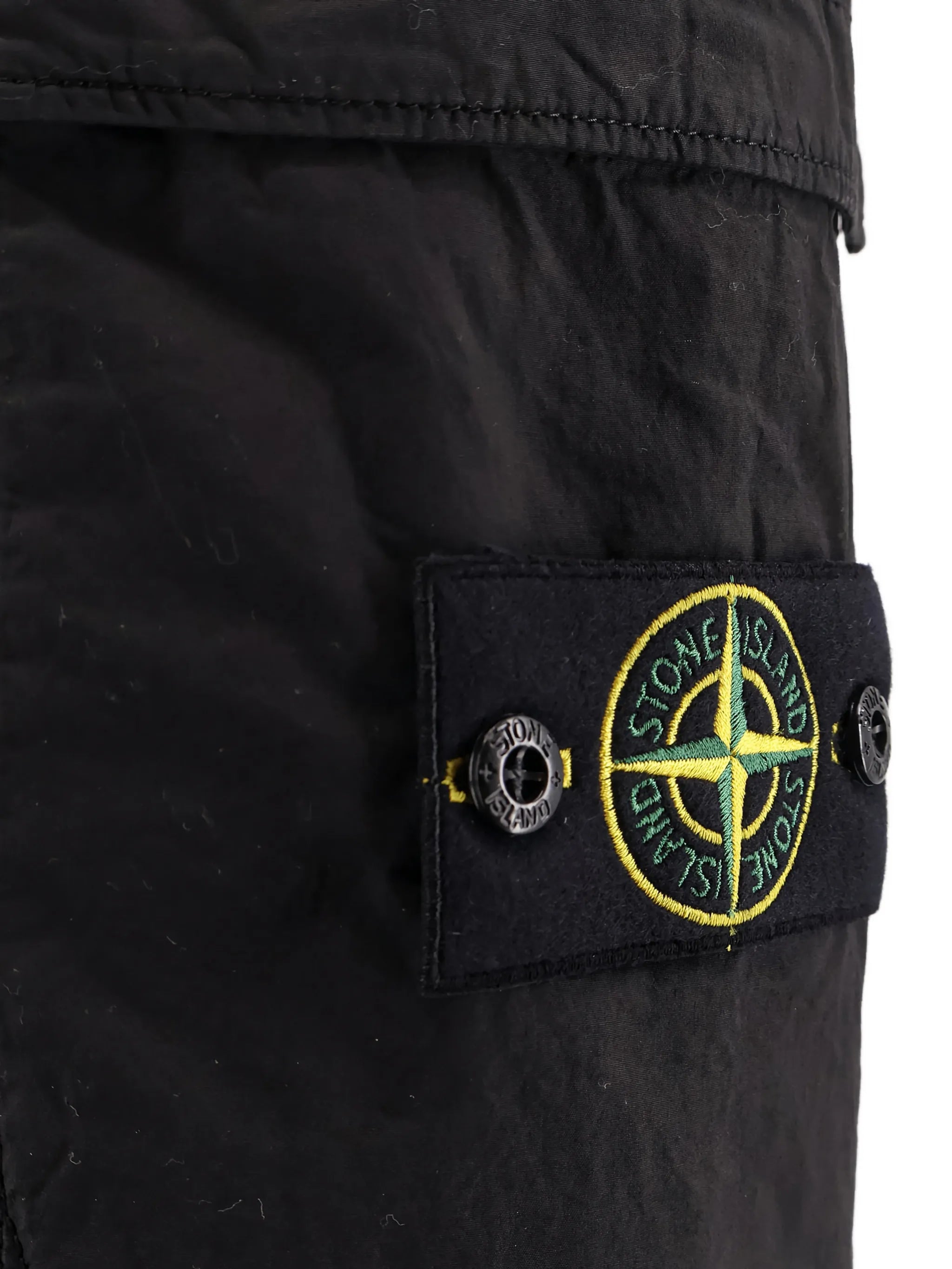 elasticated-waist cargo pants
