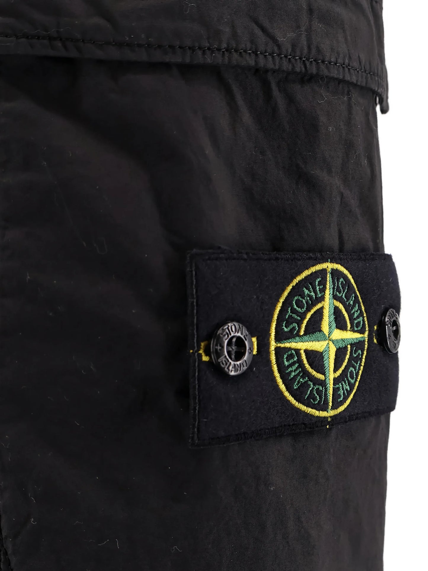 elasticated-waist cargo pants