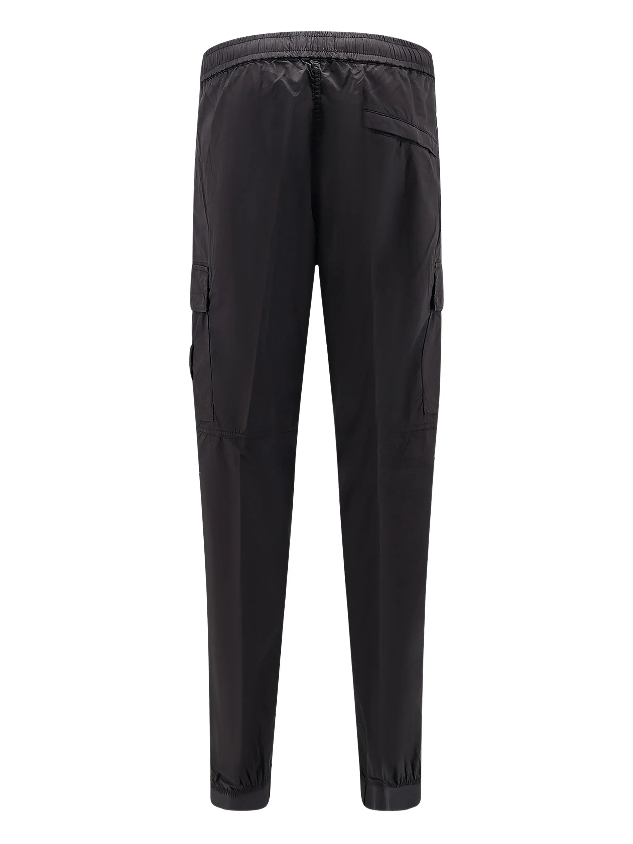 elasticated-waist cargo pants