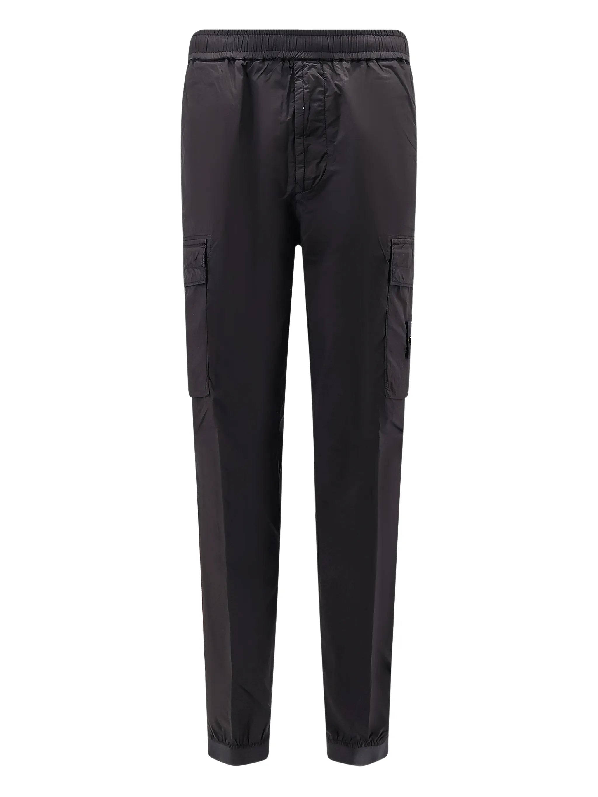 elasticated-waist cargo pants