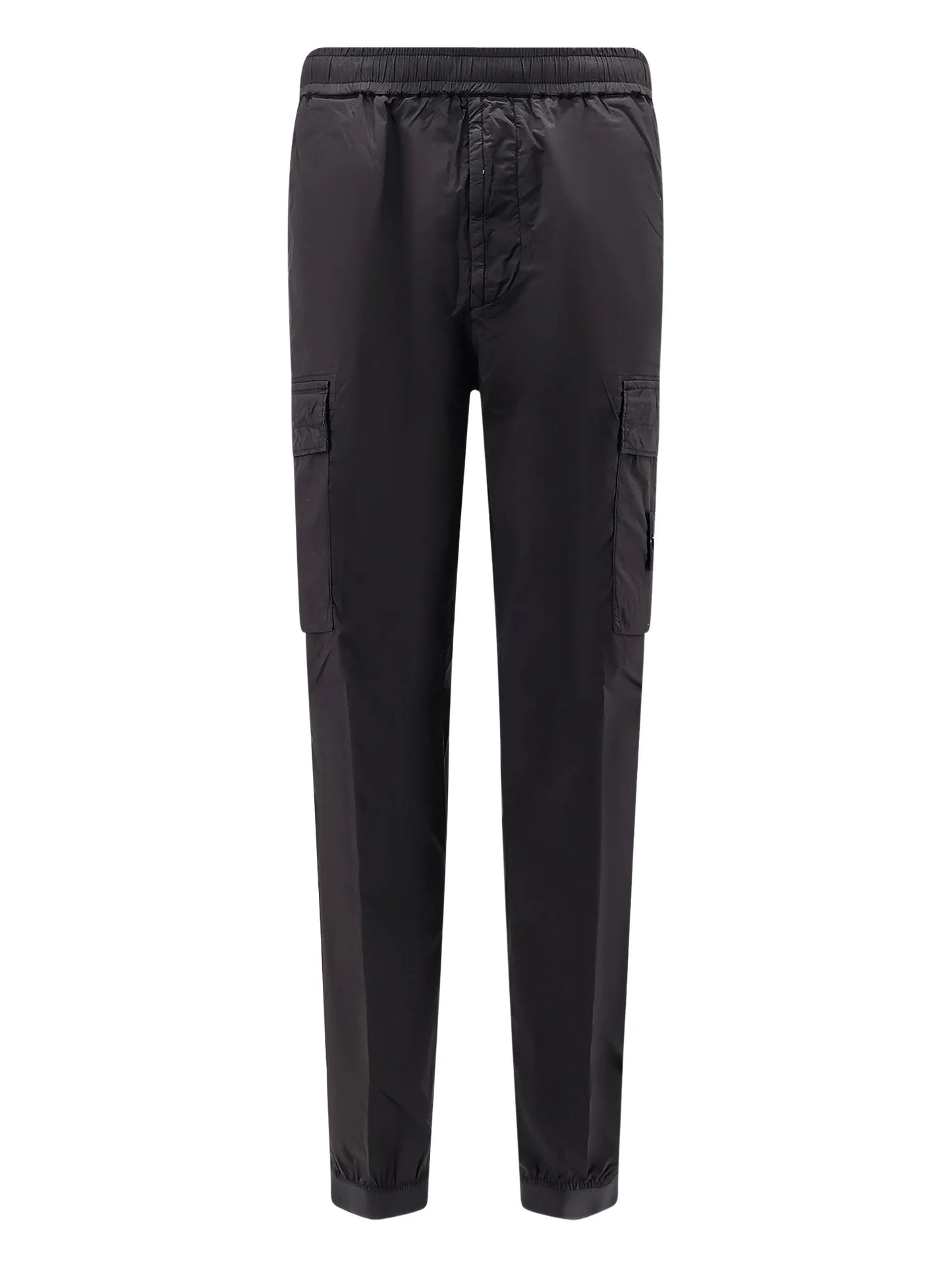 elasticated-waist cargo pants