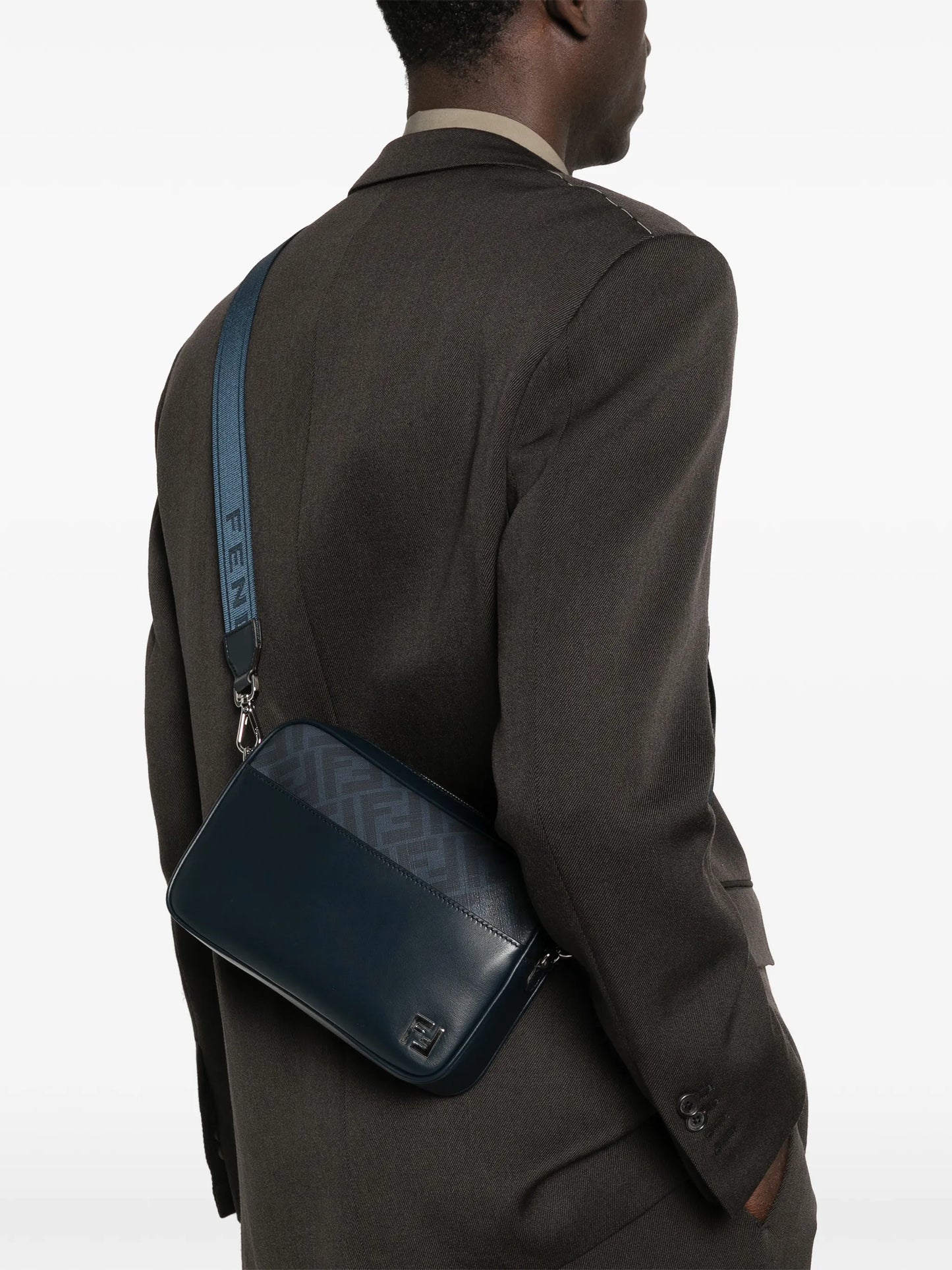 FF-motif shoulder bag