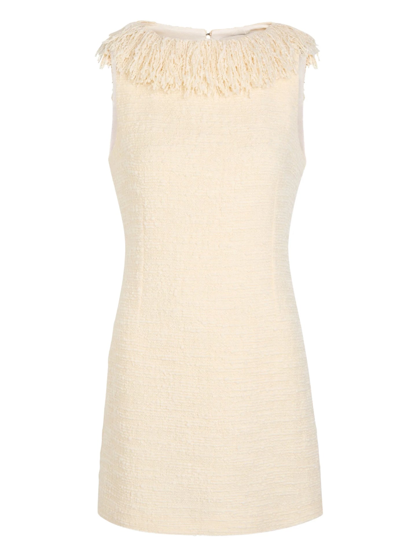 fringed mini dress