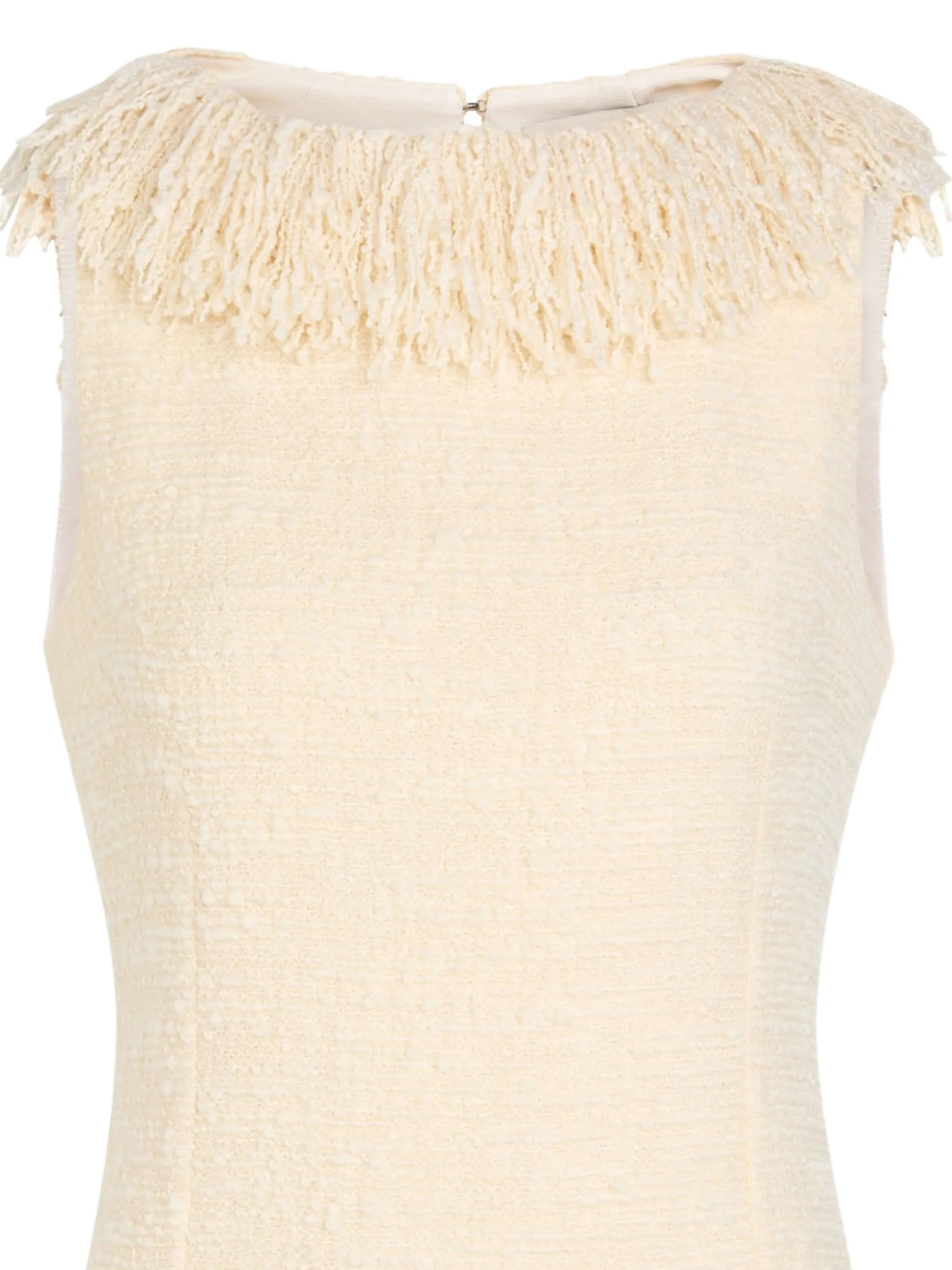 fringed mini dress