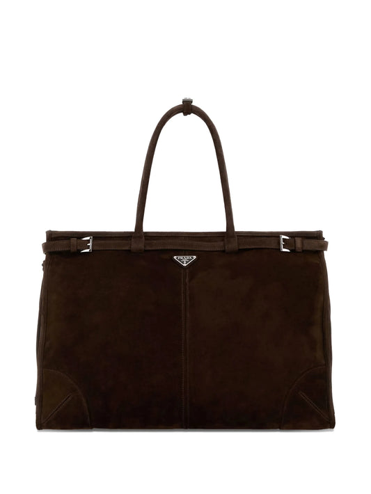 Bonnie suede tote bag