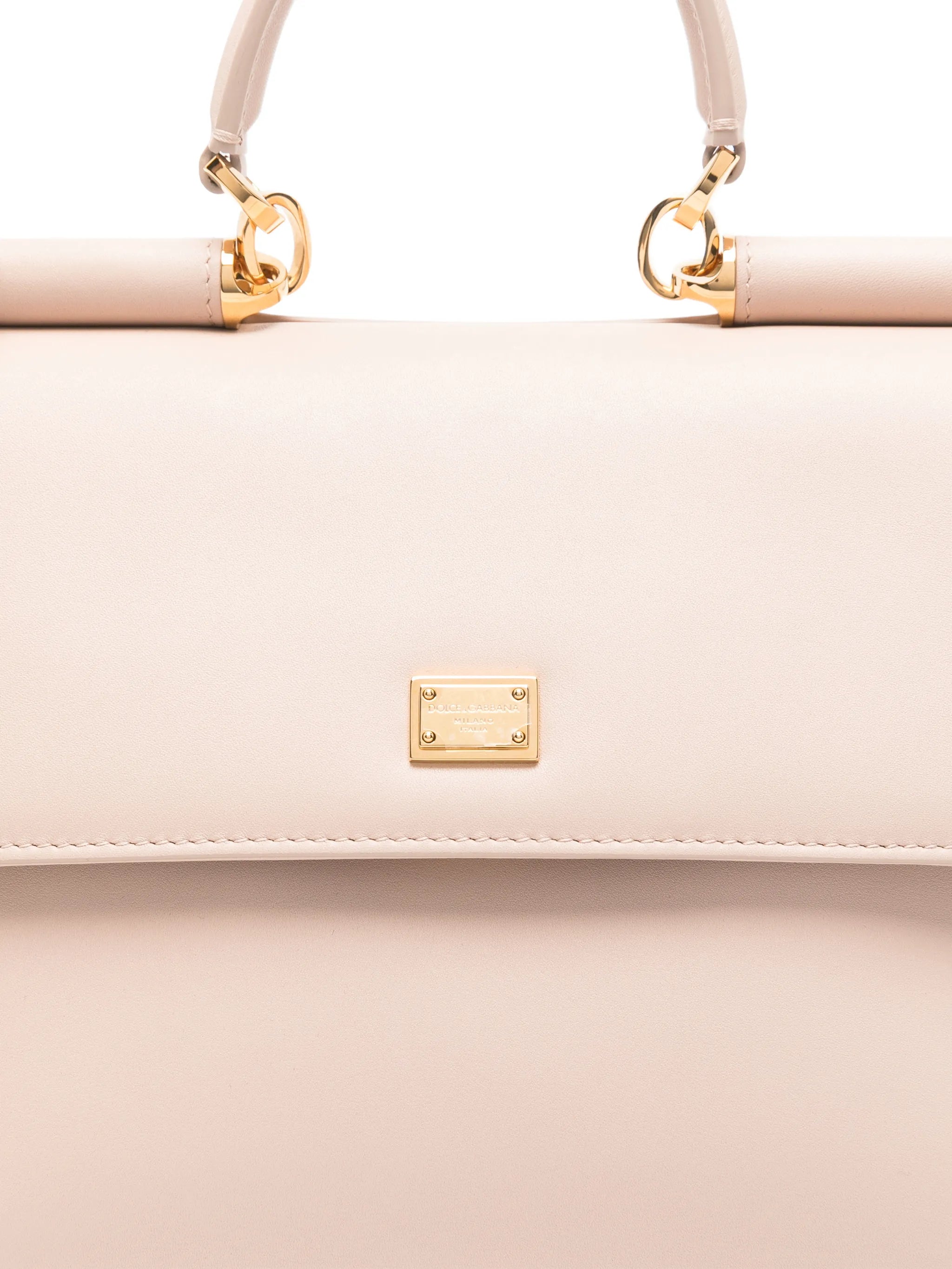 Small My Sicily handbag in plongé calfskin
