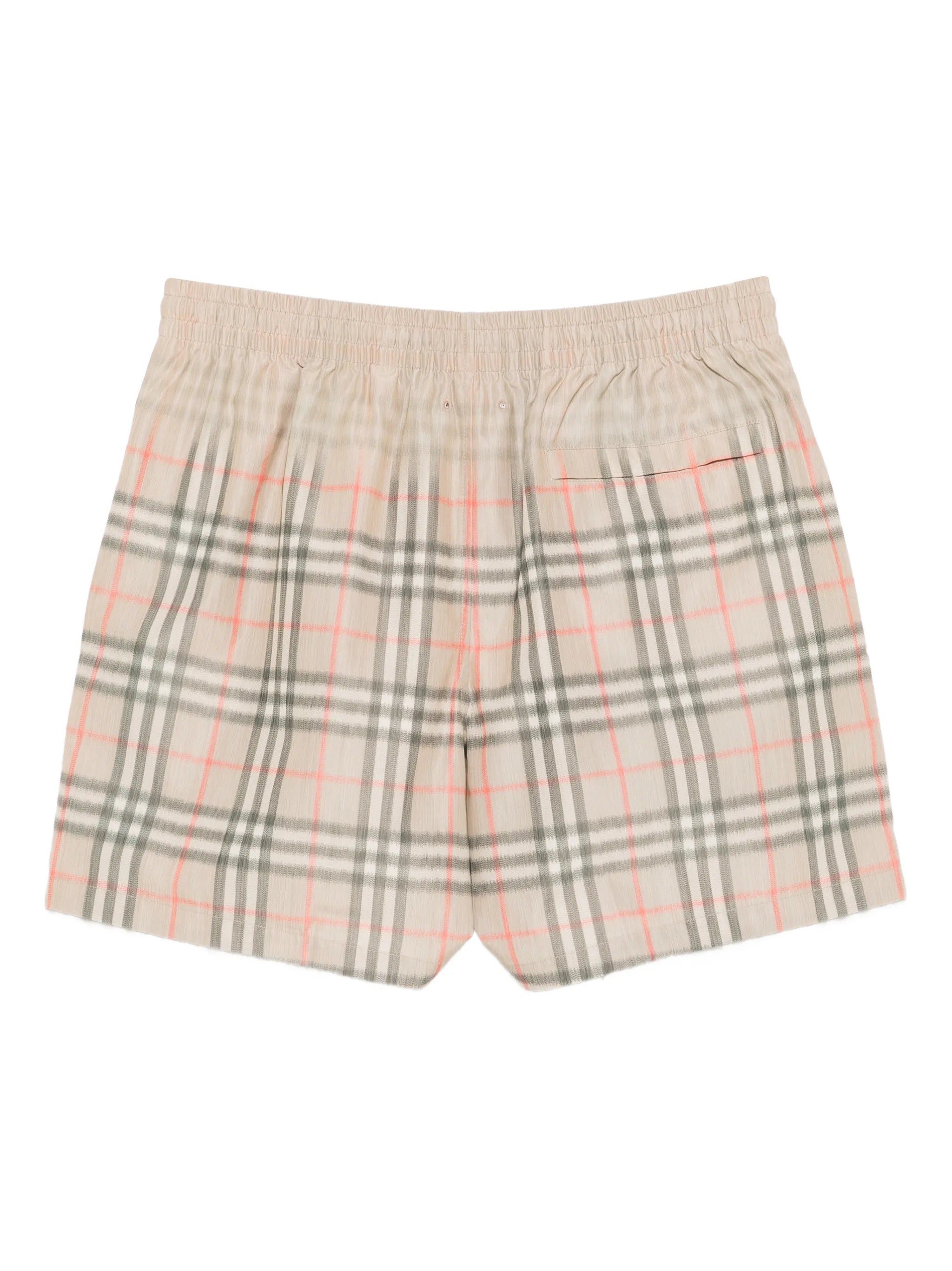 gradient Check swim shorts