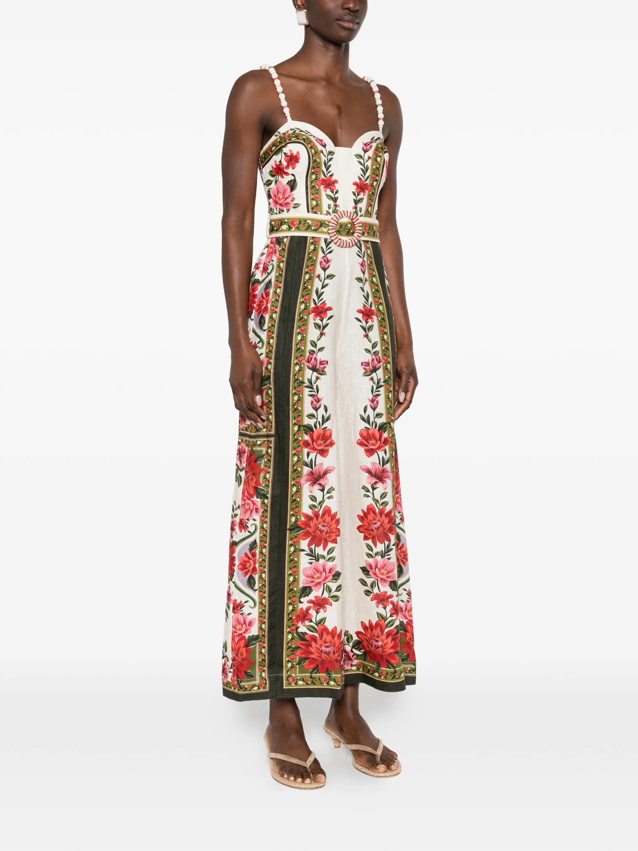 Wonder Rio sleeveless Euroflax™ linen wide-leg jumpsuit