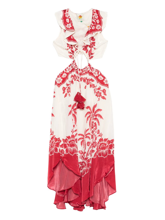 Sand Guanacaste ruffled dress