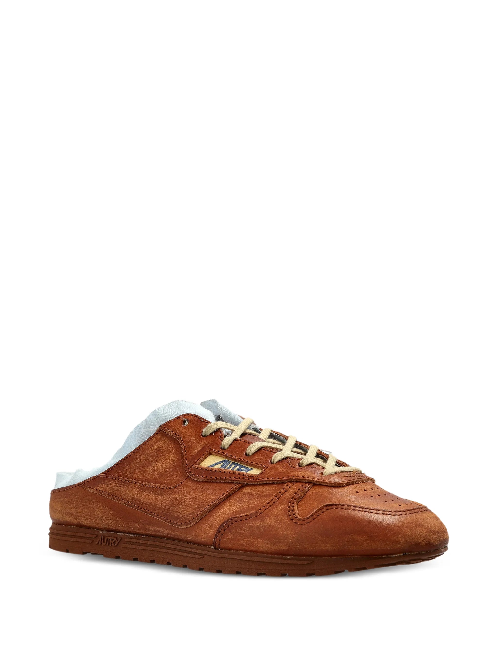 Windspin leather slip-on sneakers