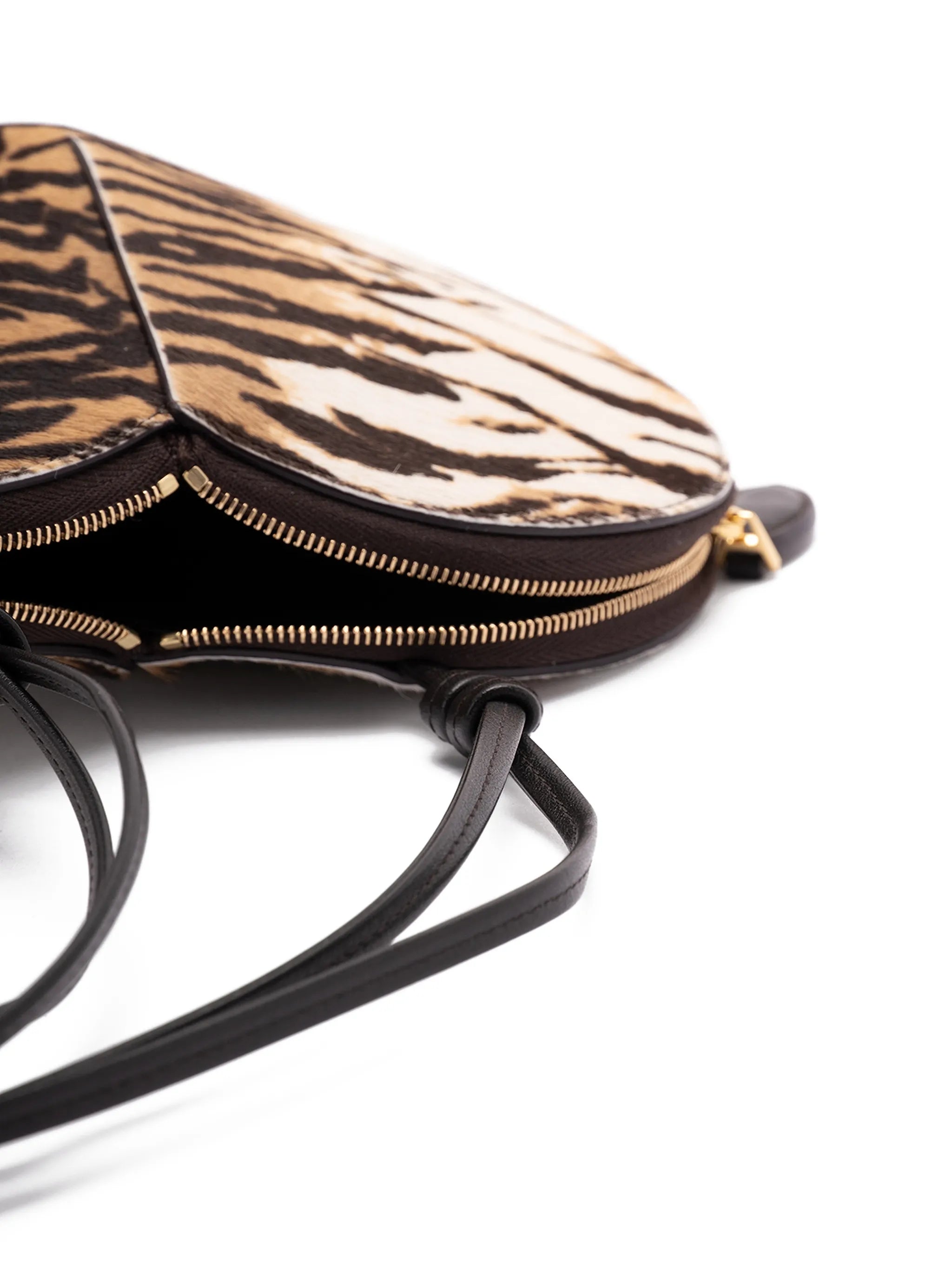 Le Cœur animal-print shoulder bag