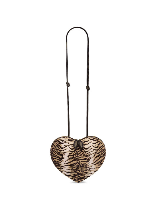 Le Cœur animal-print shoulder bag
