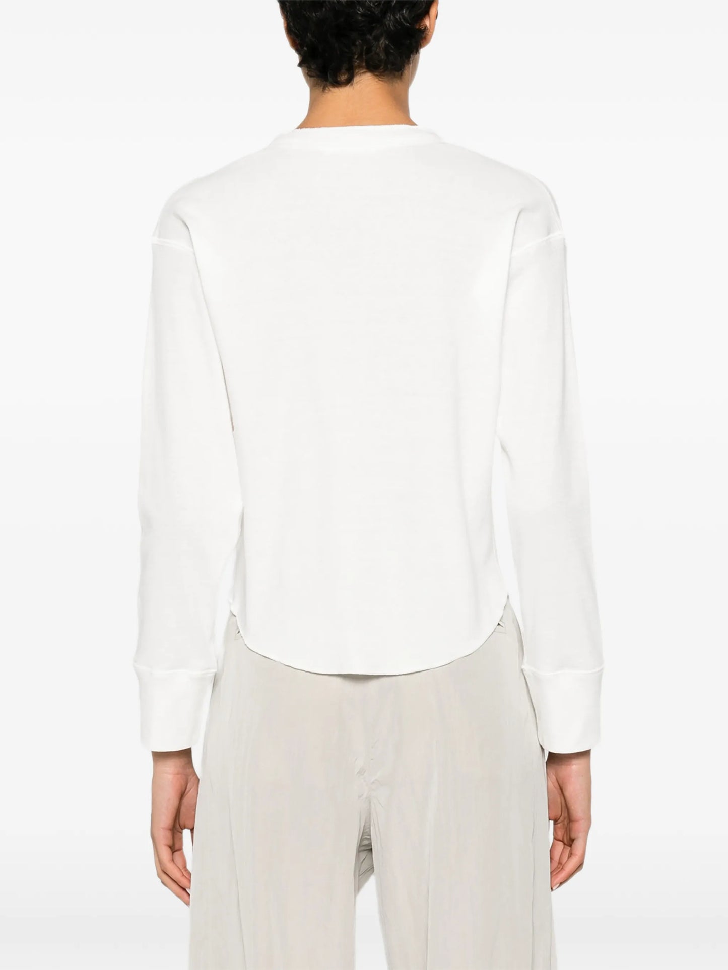 THE ROW GANO TOP WHITE