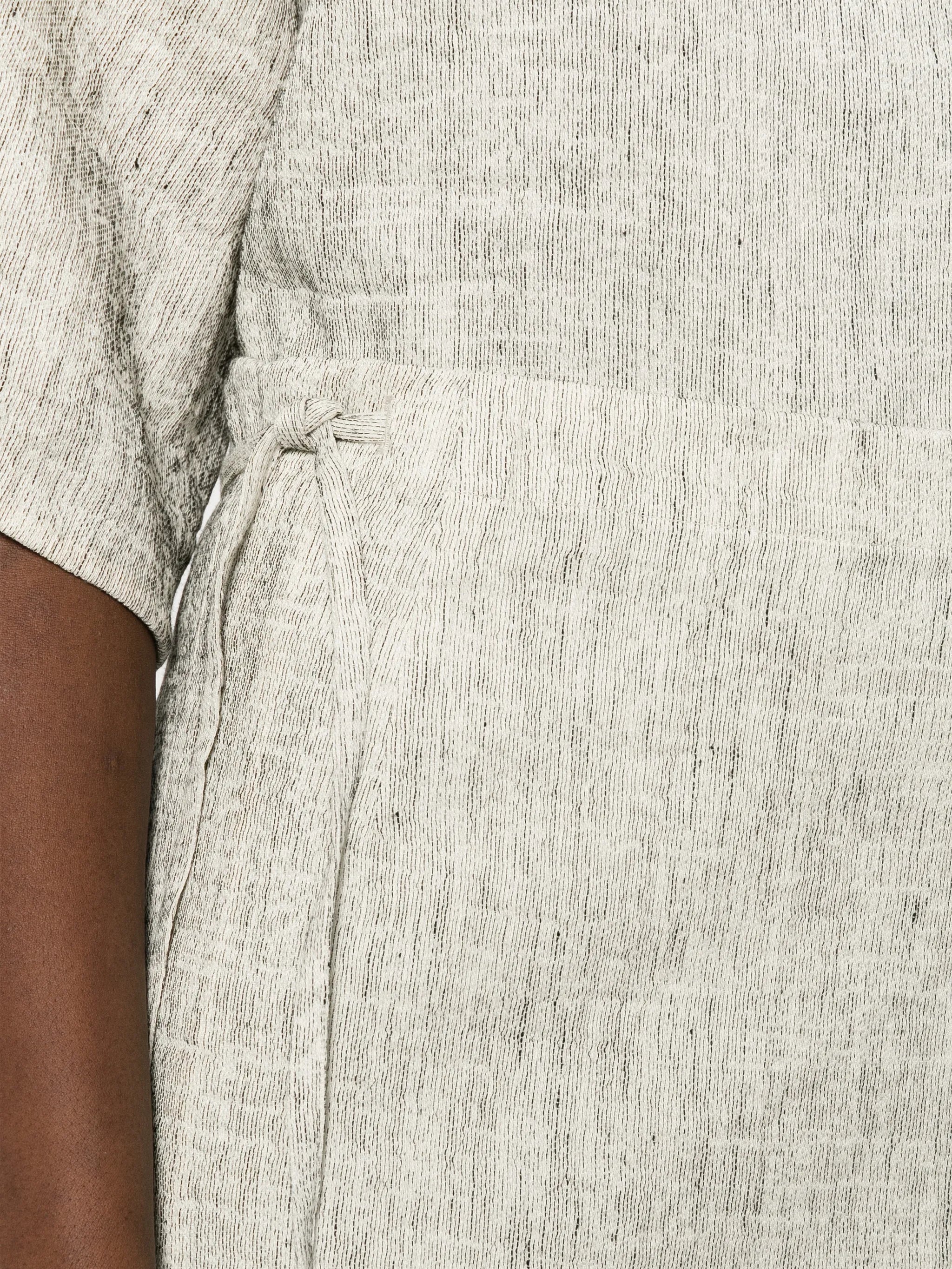 tie-waist skirt