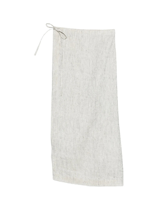 tie-waist skirt