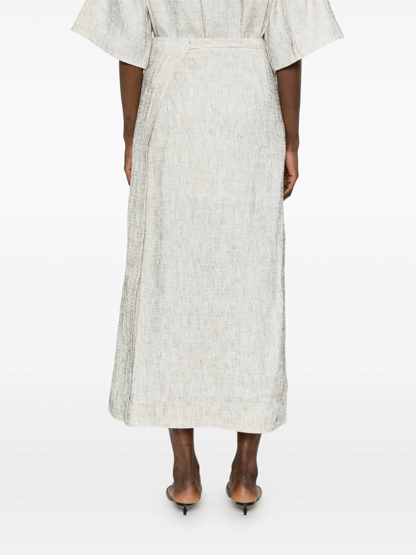 tie-waist skirt